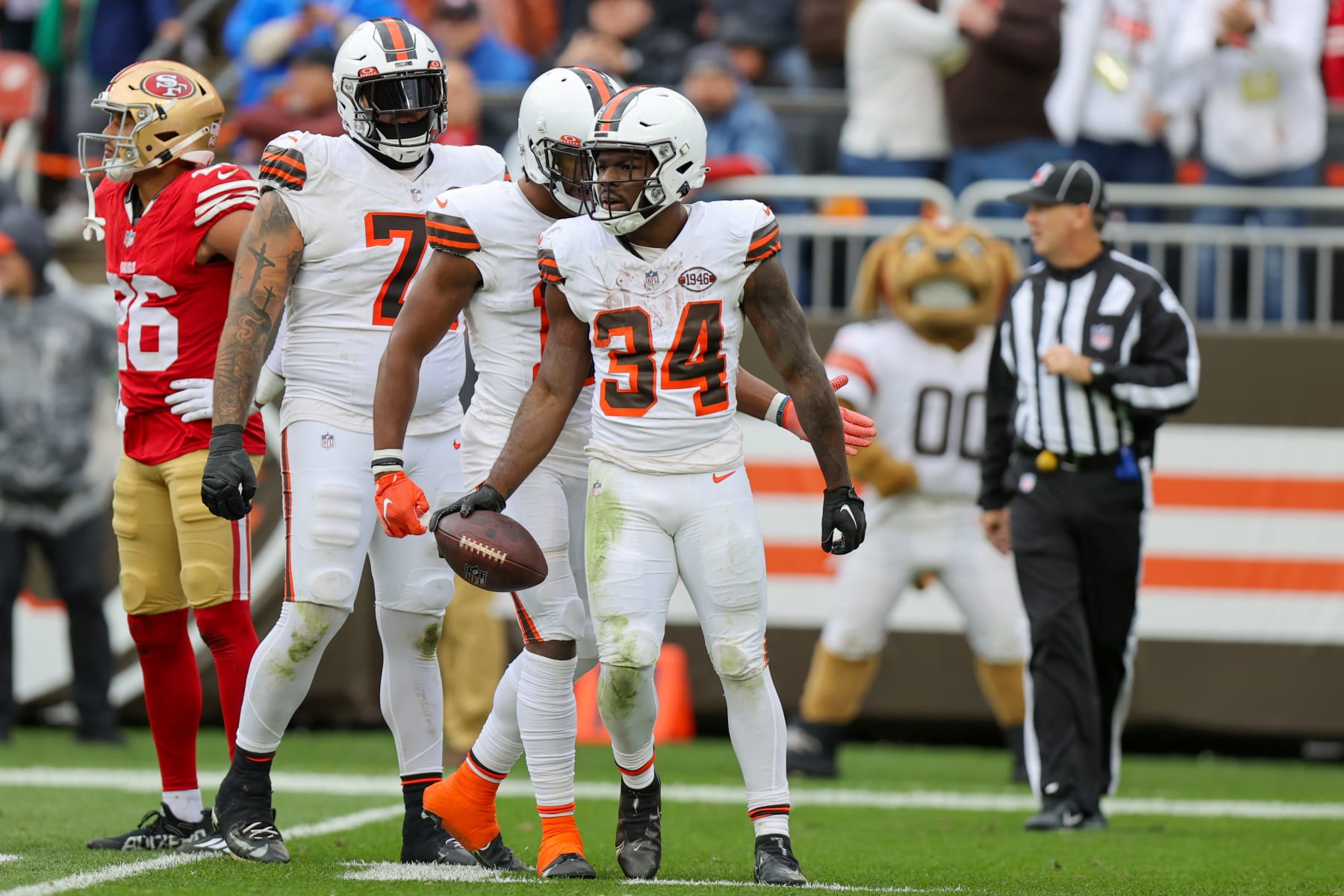 Browns RB Jerome Ford