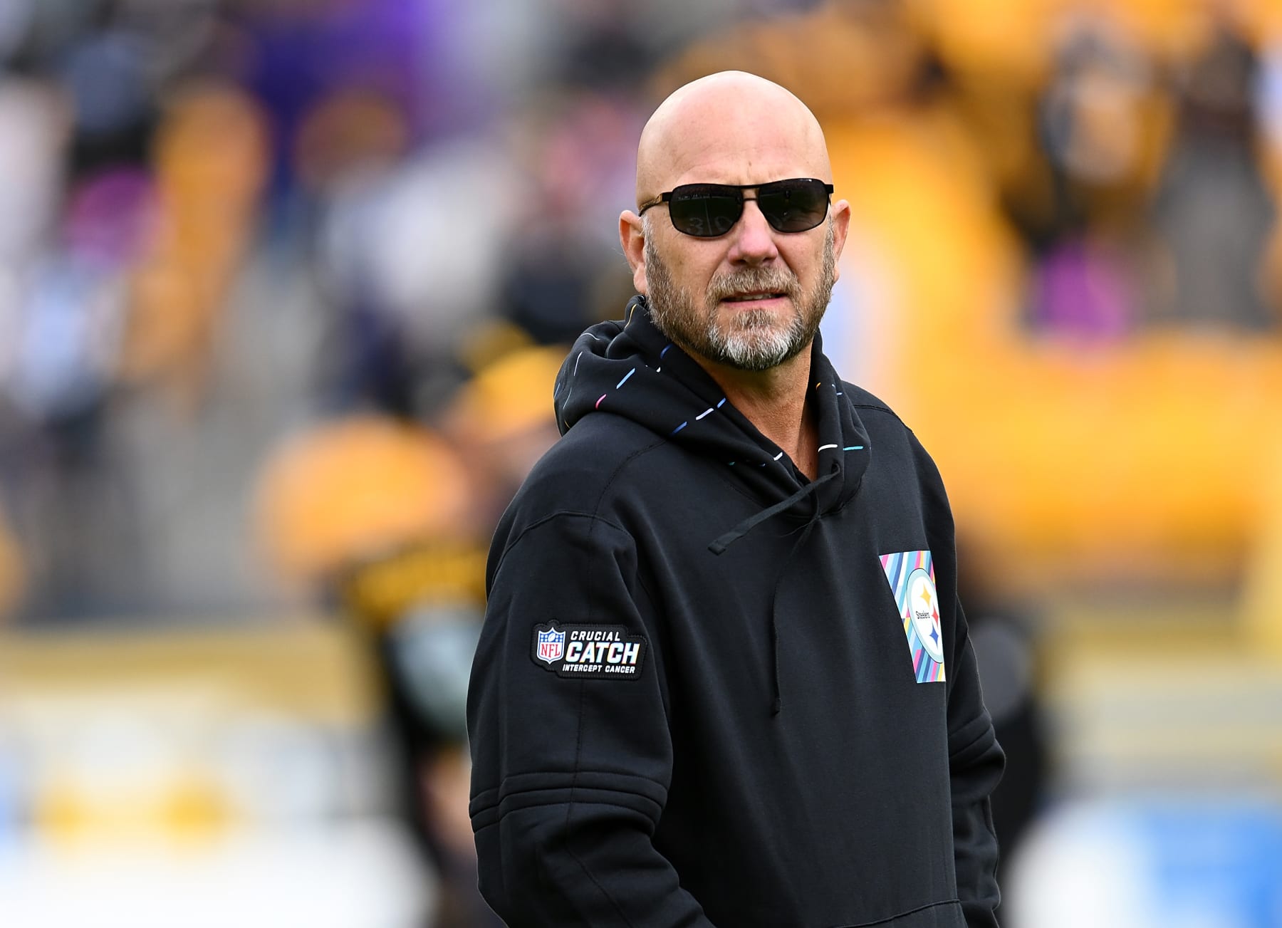 Steelers offensive coordinator Matt Canada