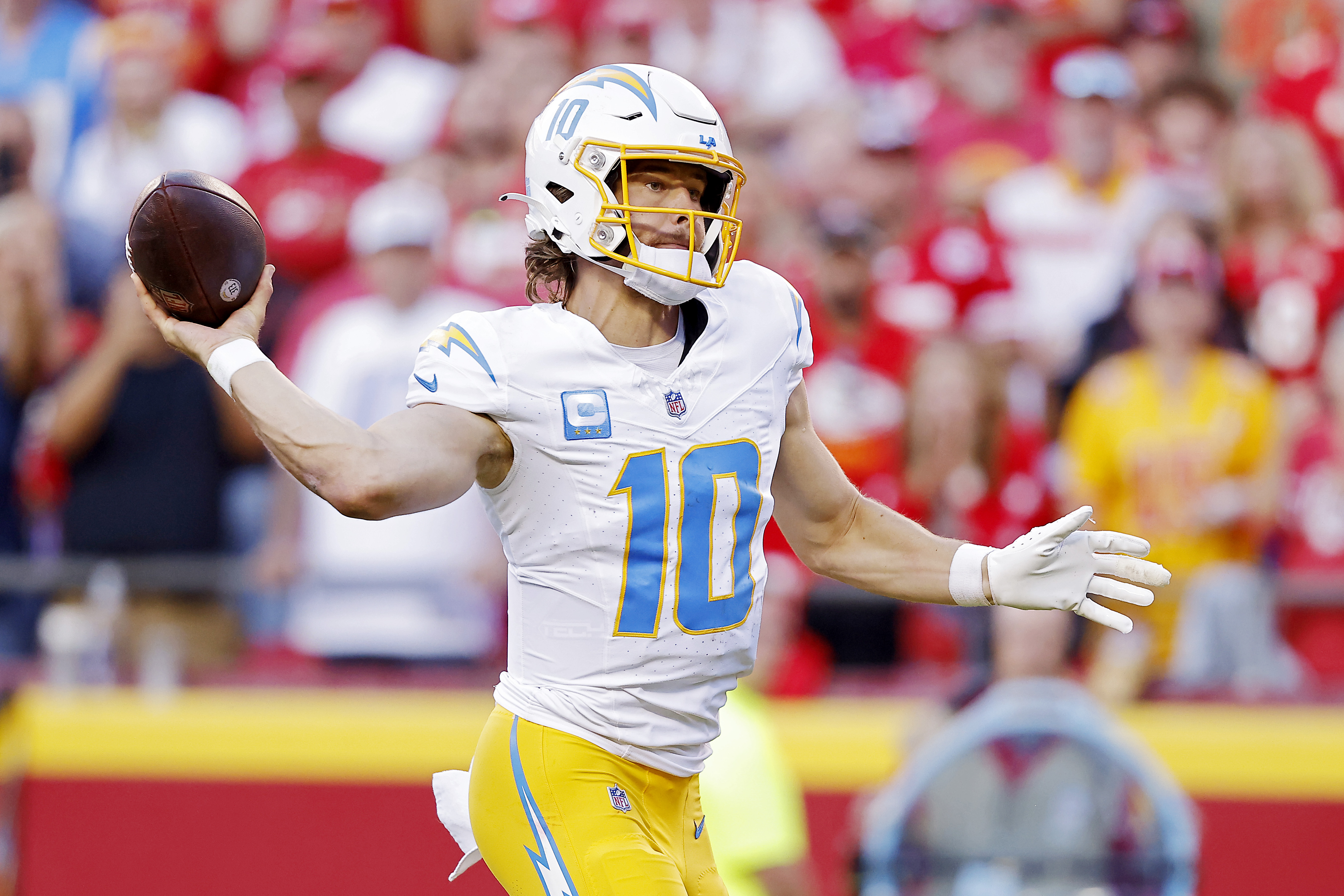 Chargers Nation on X: #Chargers Justin Herbert jersey is the 5th  top-selling jersey on the NFL shop #HollywoodHerbert   / X