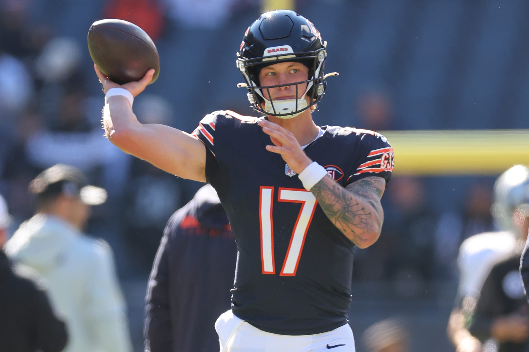 Bears QB Tyson Bagent