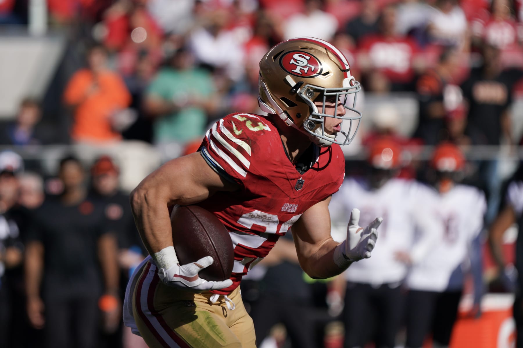 49ers RB Christian McCaffrey