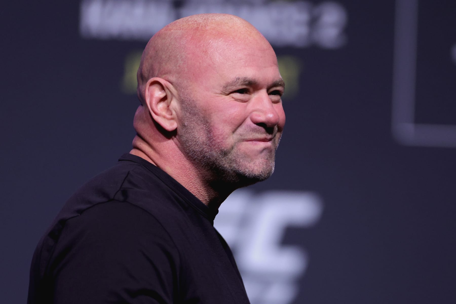 DALLAS, TEXAS - JULY 29: Dana White attends the UFC 277 ceremonial weigh-in at American Airlines Center on July 29, 2022 in Dallas, Texas. (Photo by Carmen Mandato/Getty Images)
