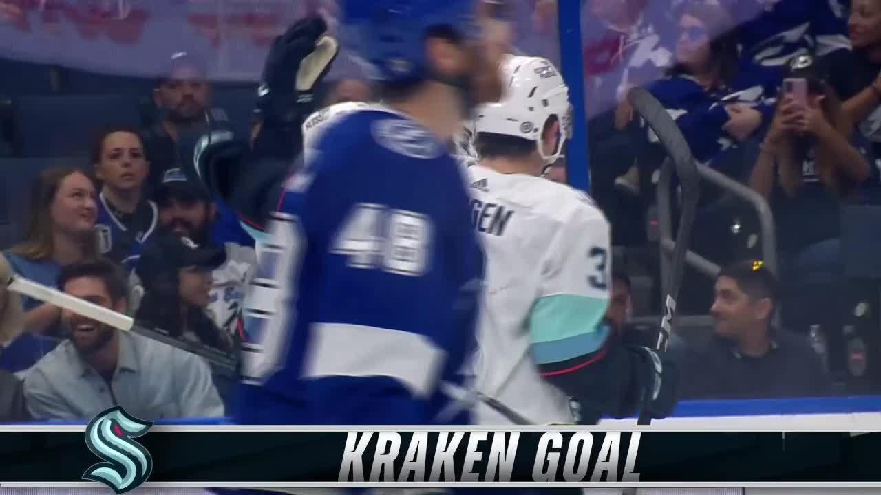 Kraken beat Lightning 43 in OT