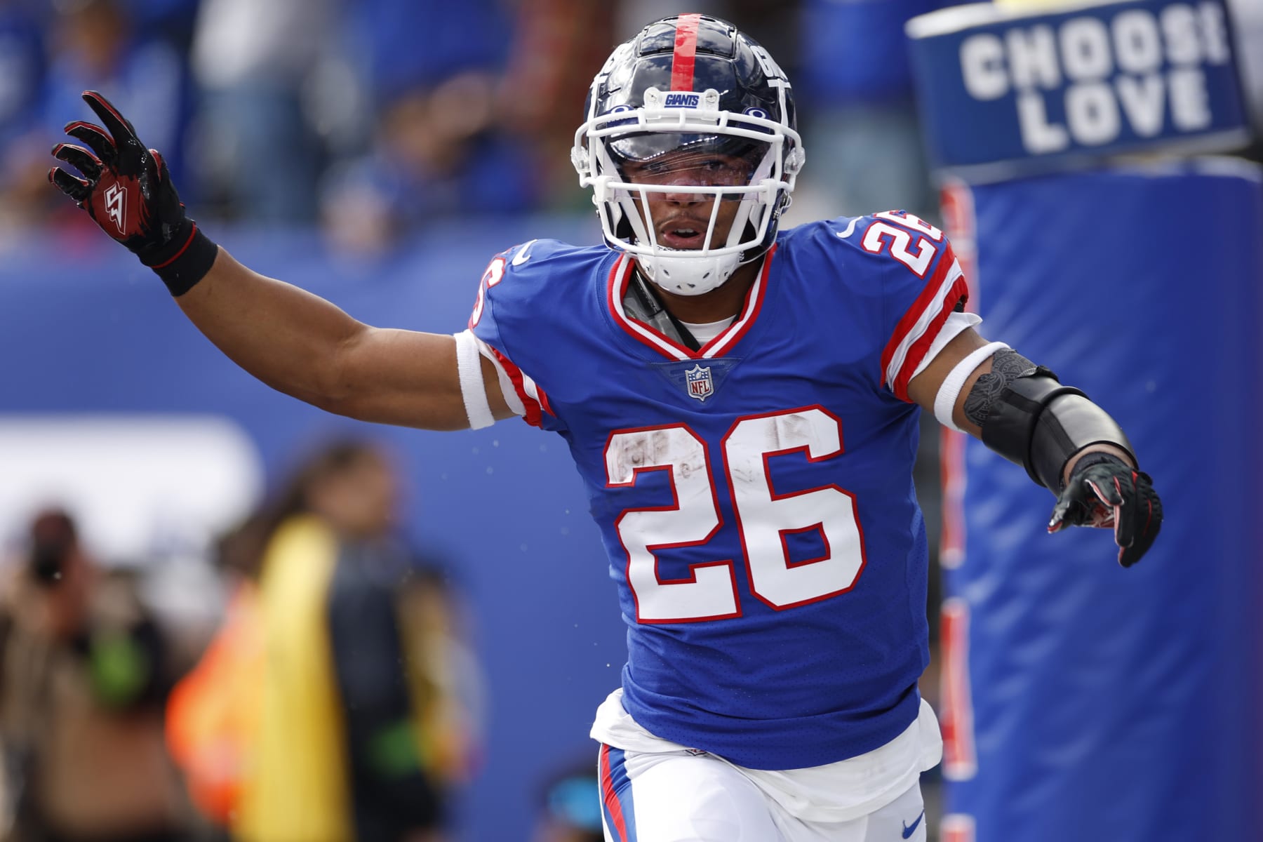 Giants RB Saquon Barkley Giants RB Saquon Barkley