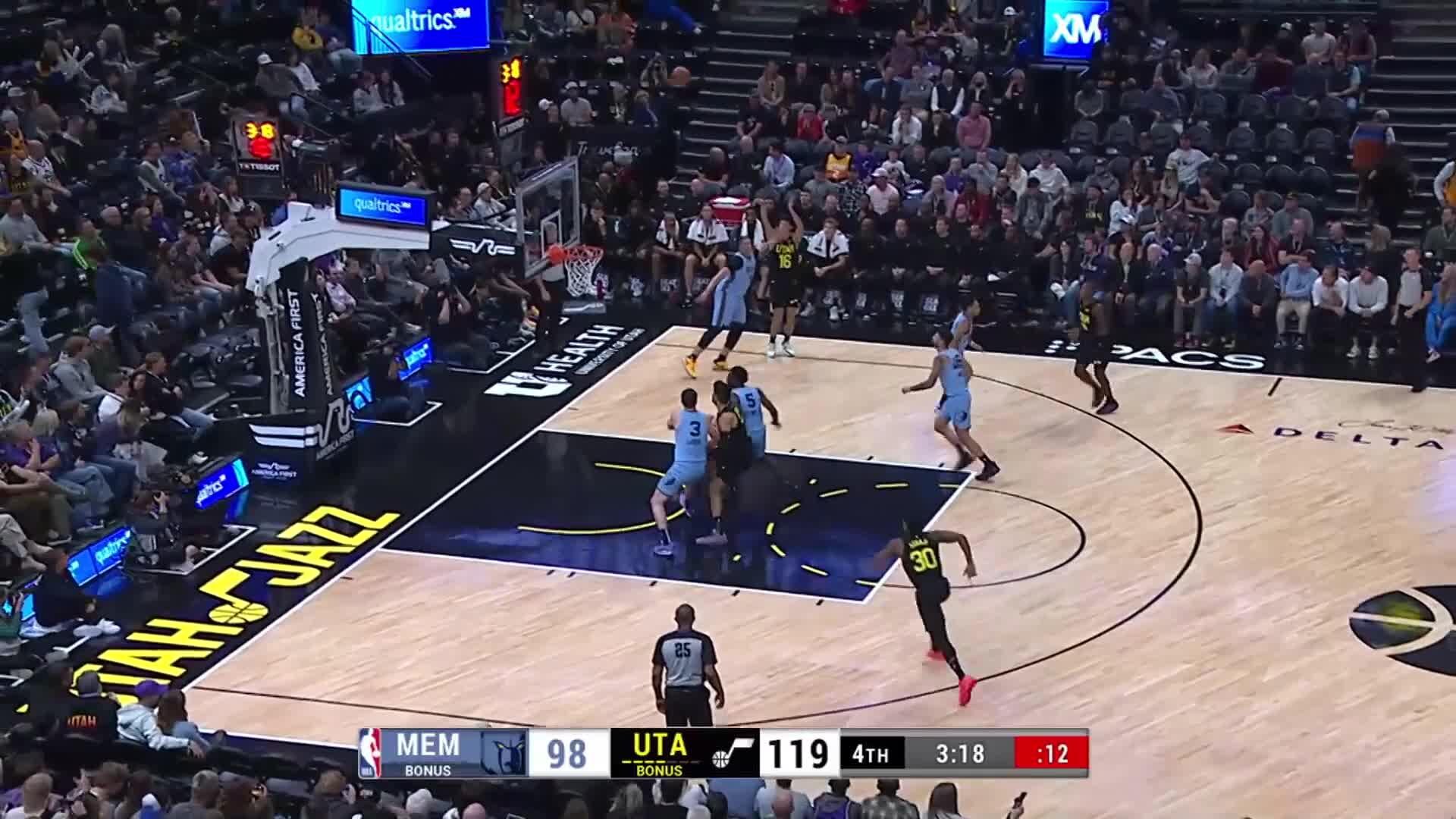 Jazz beat Grizzlies 133109