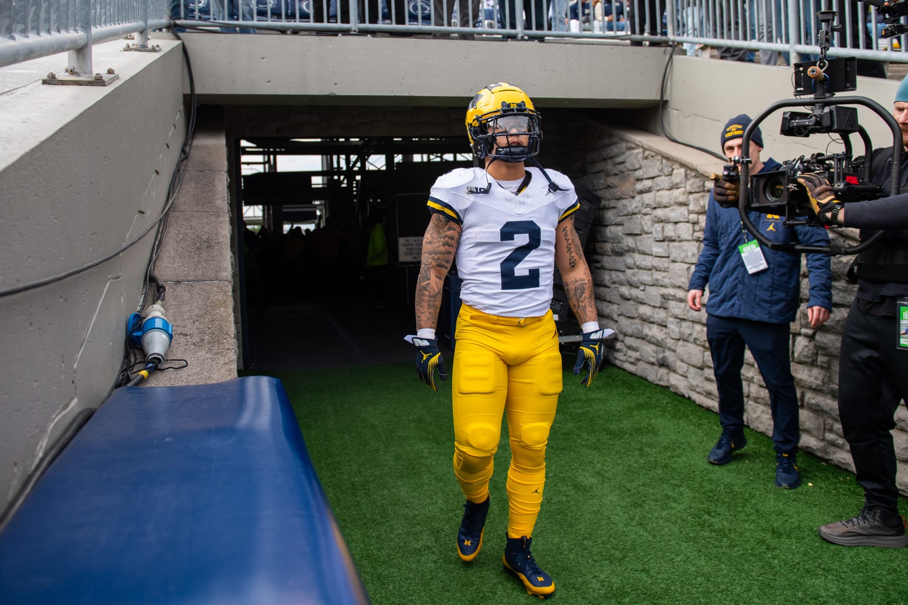 Michigan s Blake Corum Dedicates Win over PSU to Jim Harbaugh We