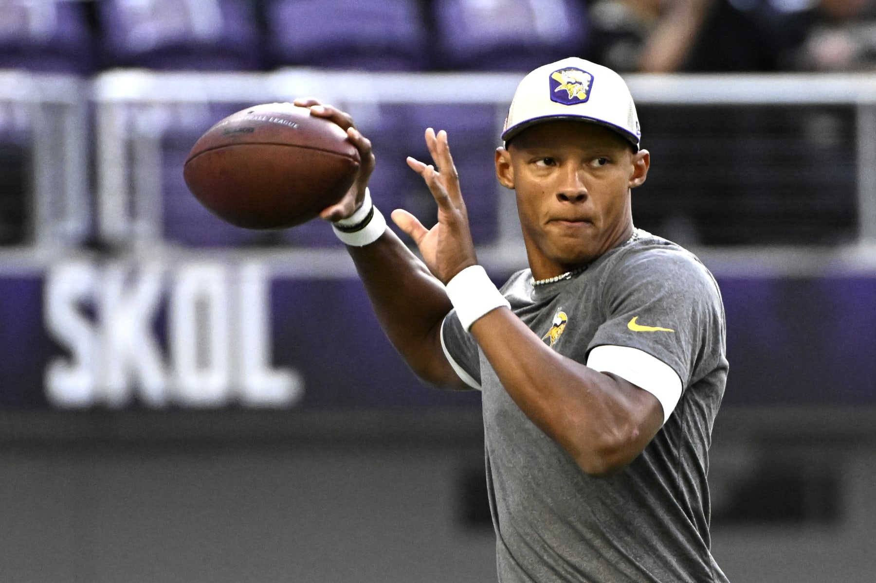 Vikings QB Josh Dobbs Vikings QB Josh Dobbs