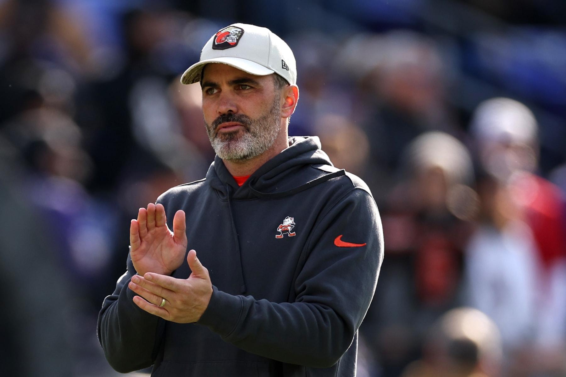 Browns head coach Kevin Stefanski