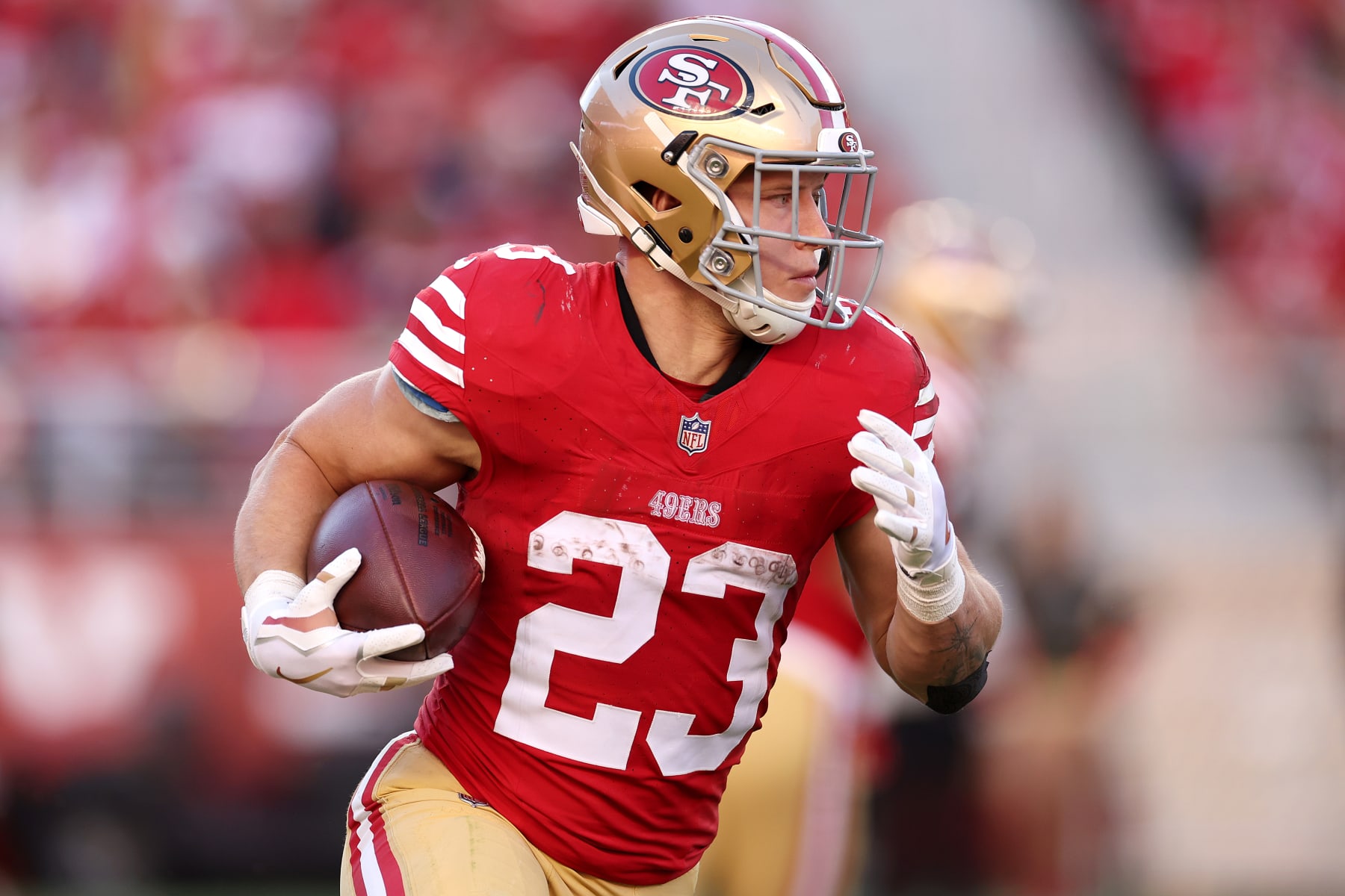 49ers RB Christian McCaffrey