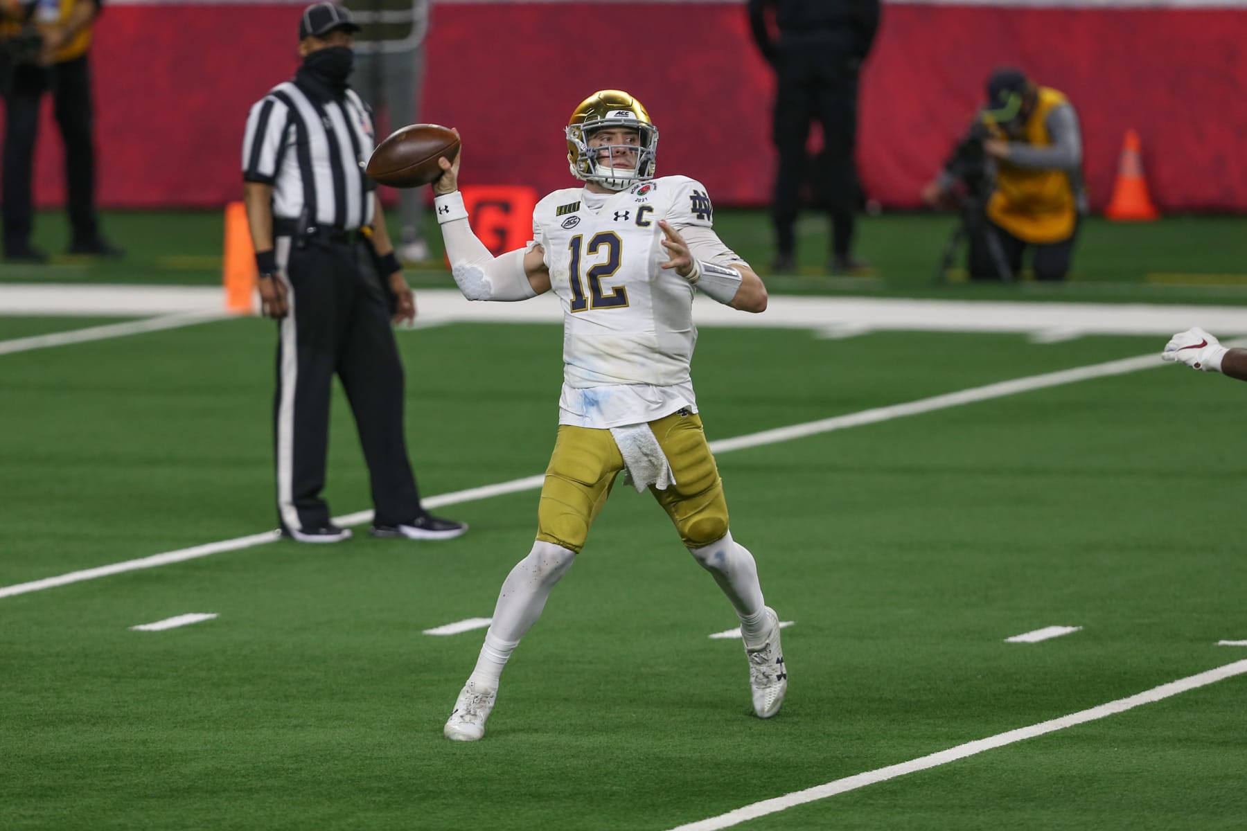 Former Notre Dame QB Ian Book