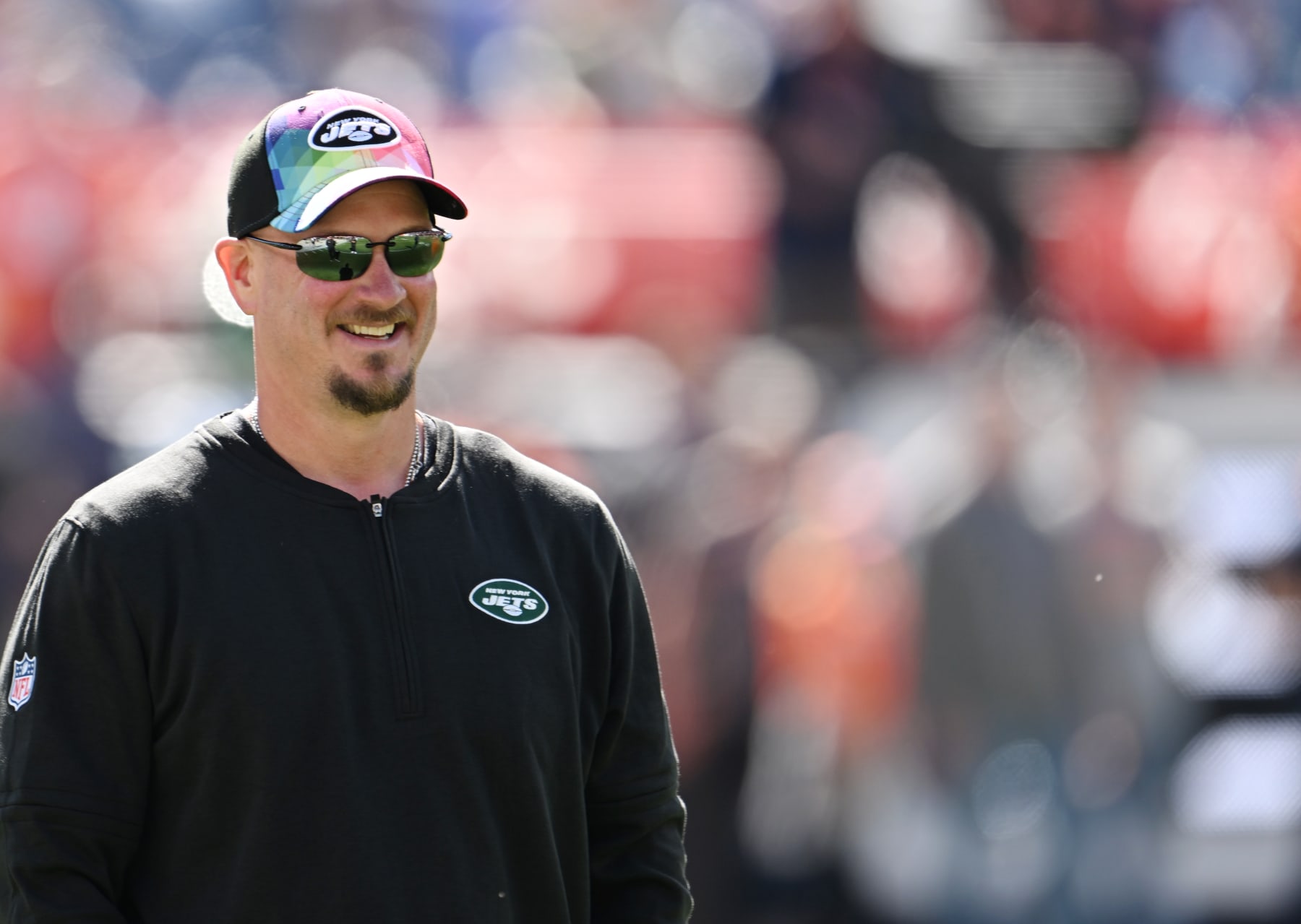 Jets offensive coordinator Nathaniel Hackett