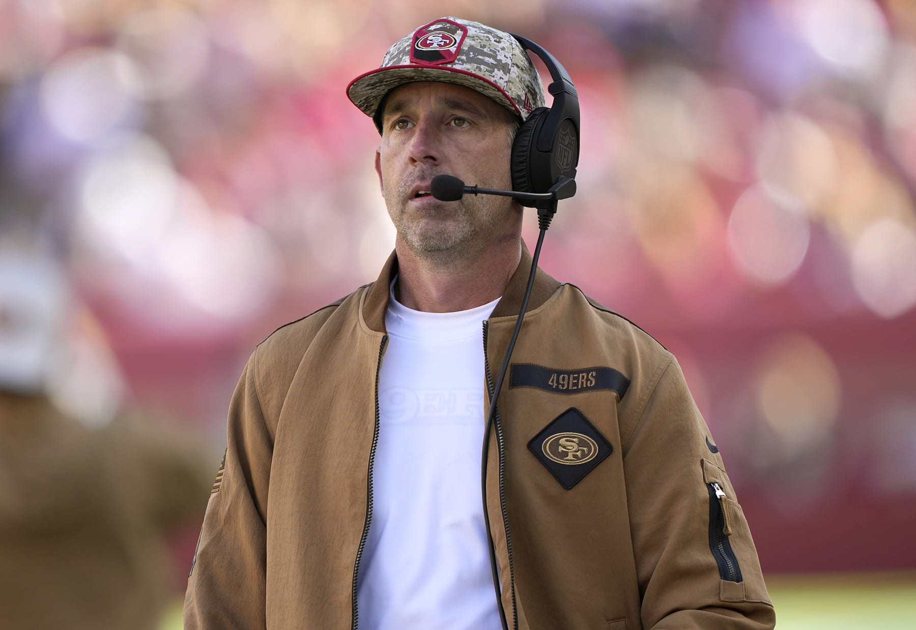 49ers head coach Kyle Shanahan