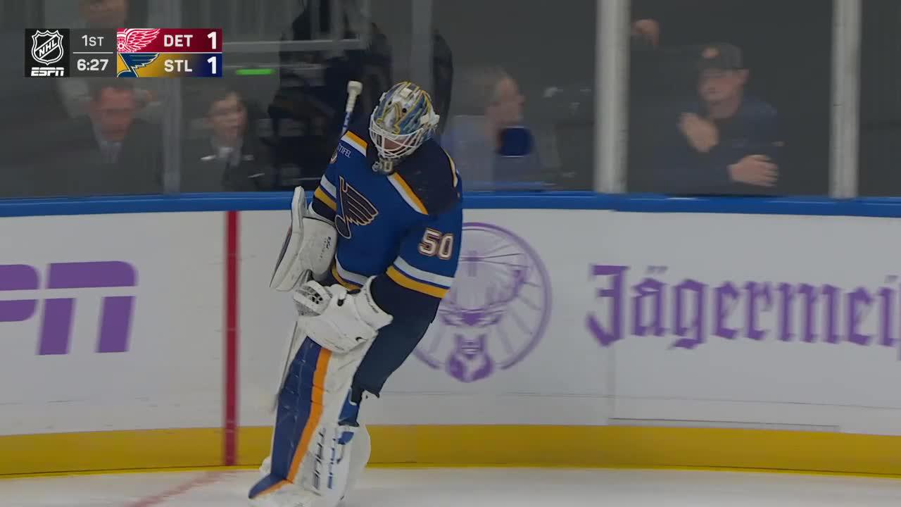 David Perron suspended 6 games for cross-check to Artem Zub's head