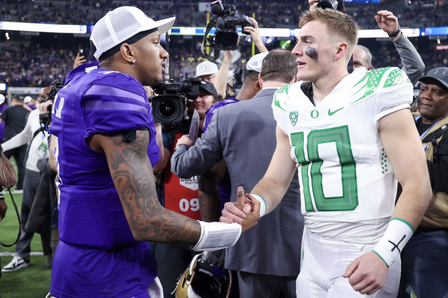 Michael Penix Jr. and Bo Nix