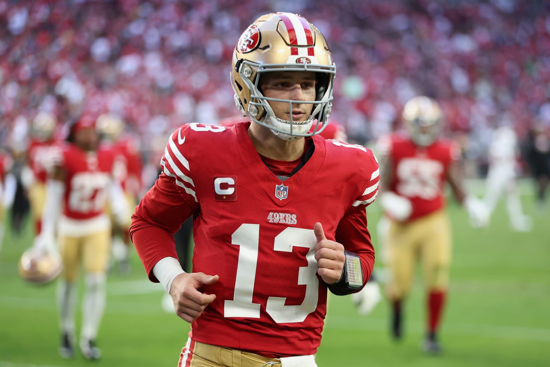 49ers QB Brock Purdy
