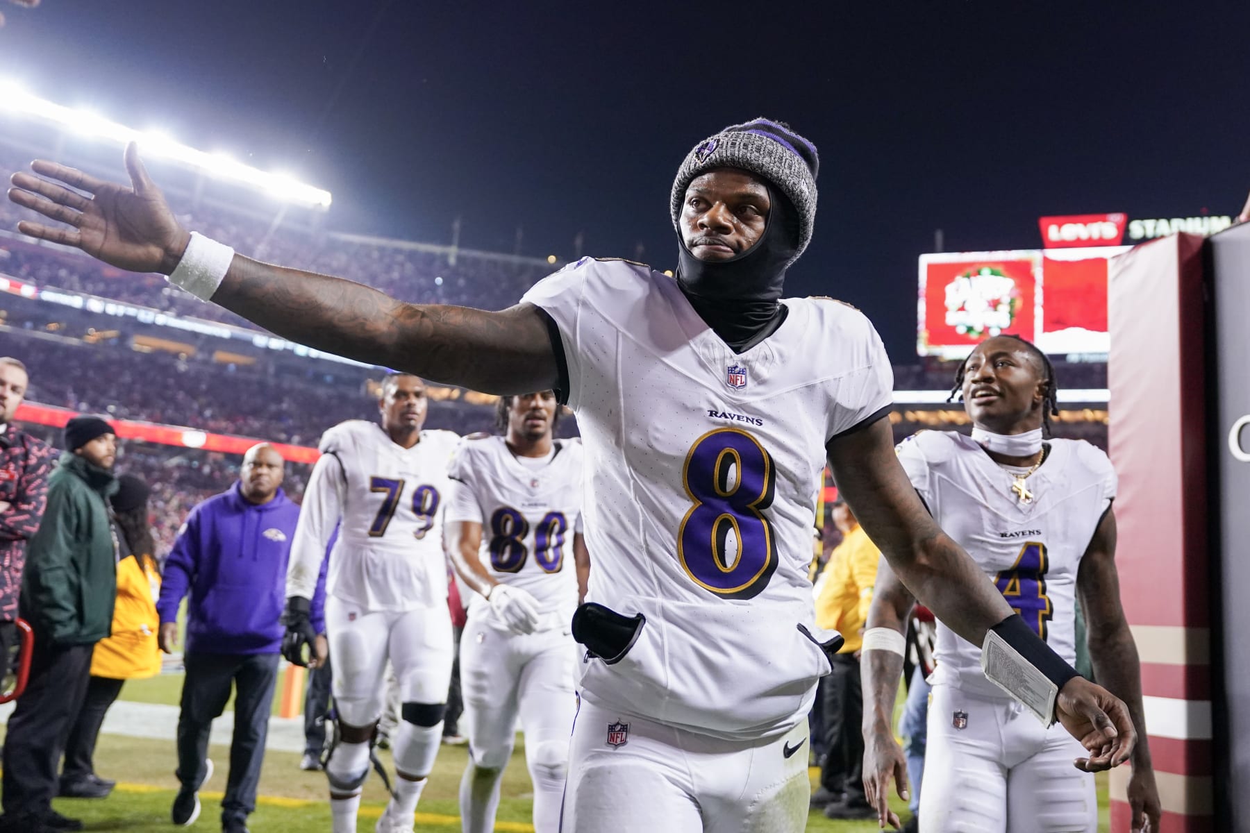 Lamar Jackson Heralded as NFL MVP by Ravens' John Harbaugh, Teammates After  49ers Win | News, Scores, Highlights, Stats, and Rumors | Bleacher Report