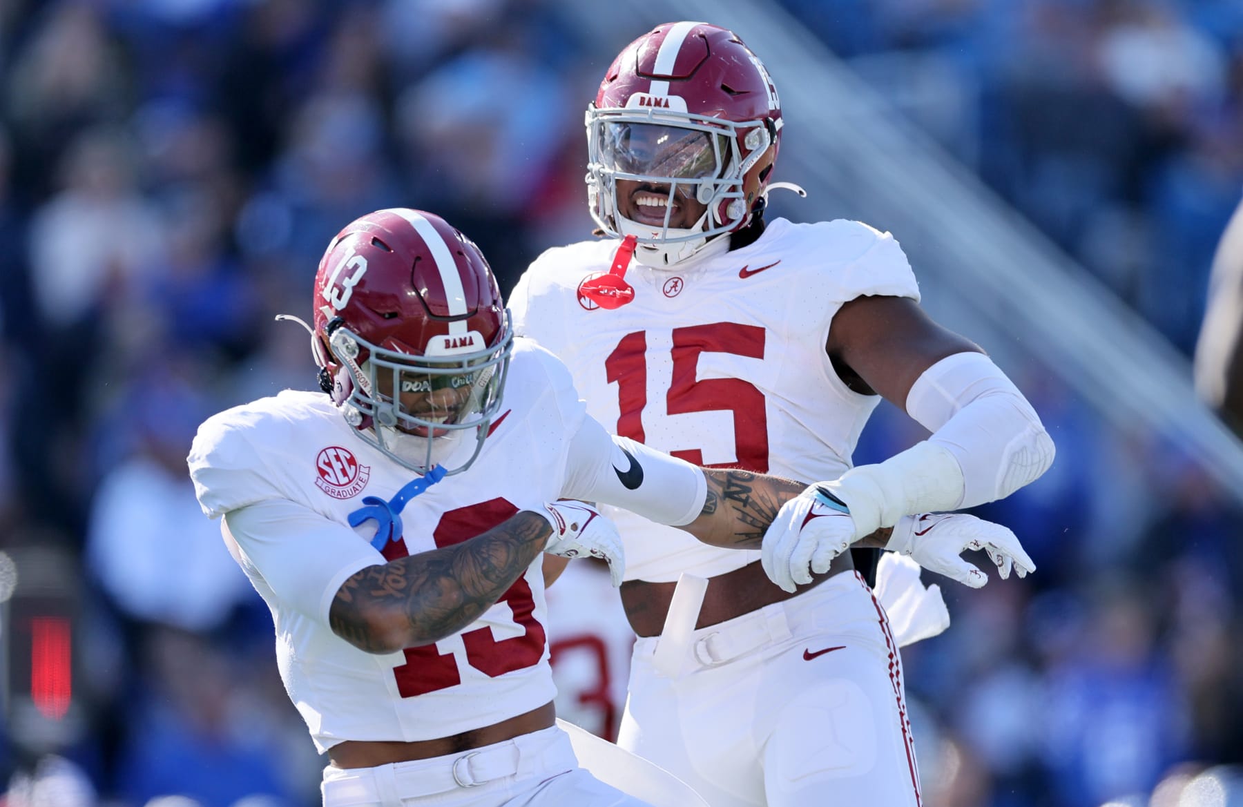 Malachi Moore and Dallas Turner