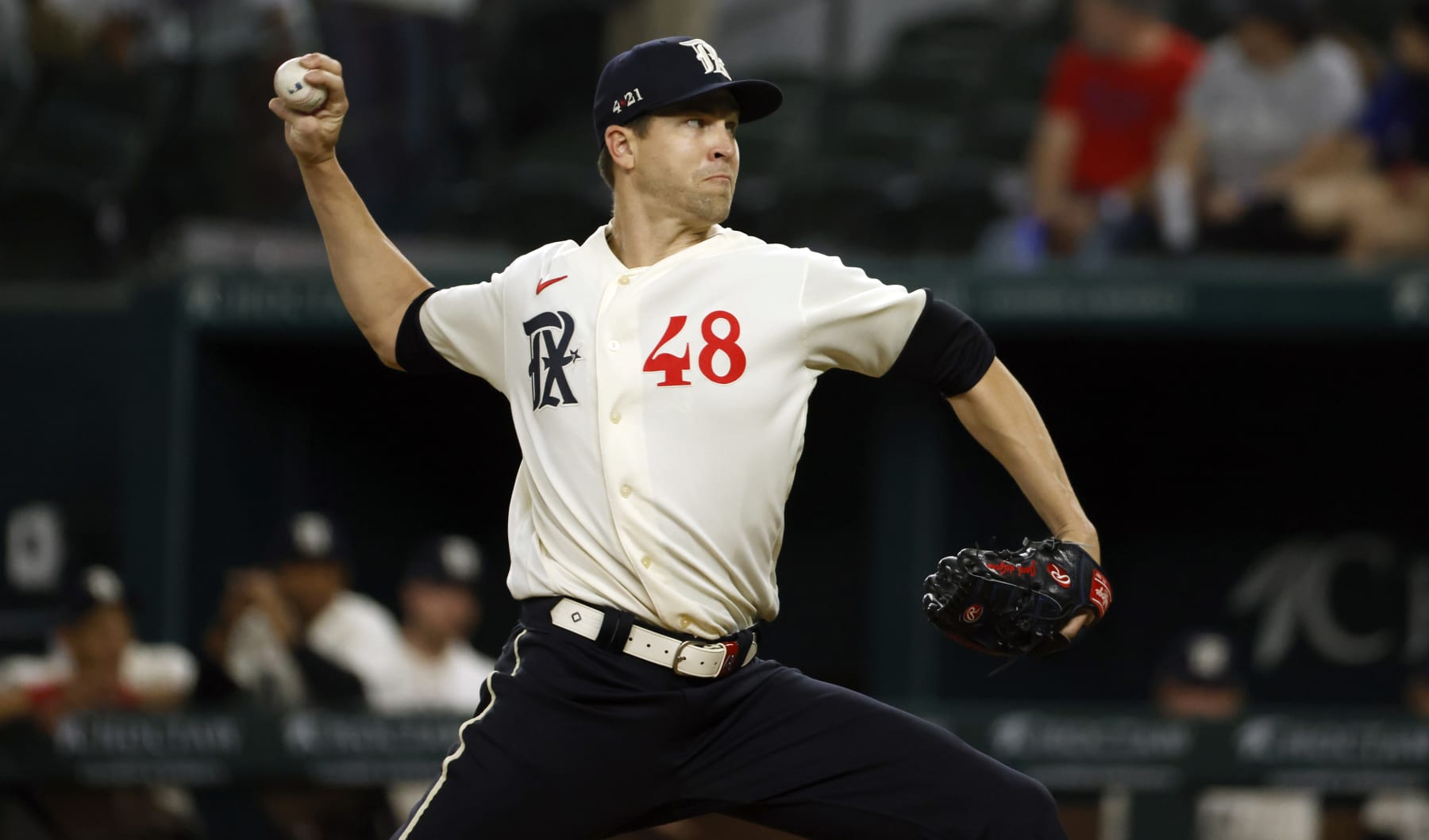 Texas' Jacob deGrom