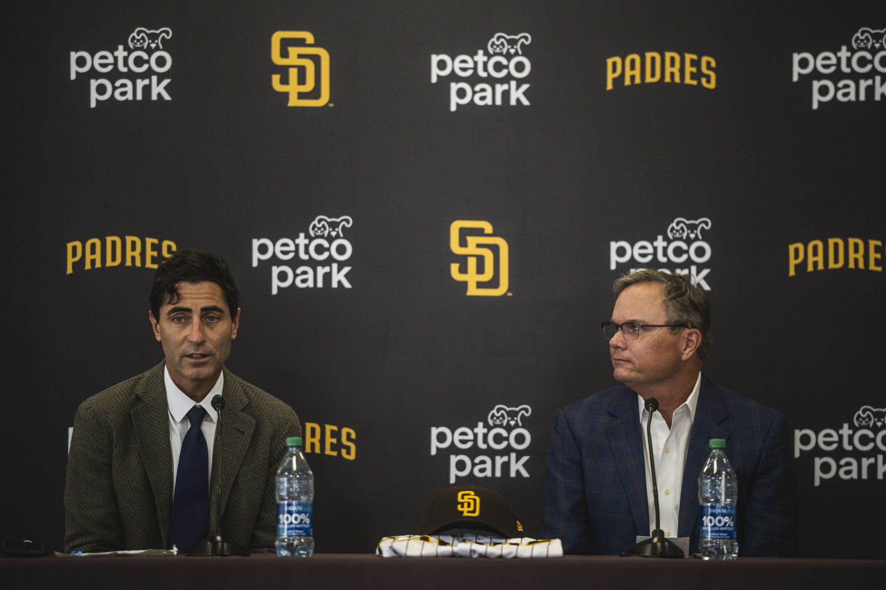 AJ Preller (L) and Mike Shildt (R)