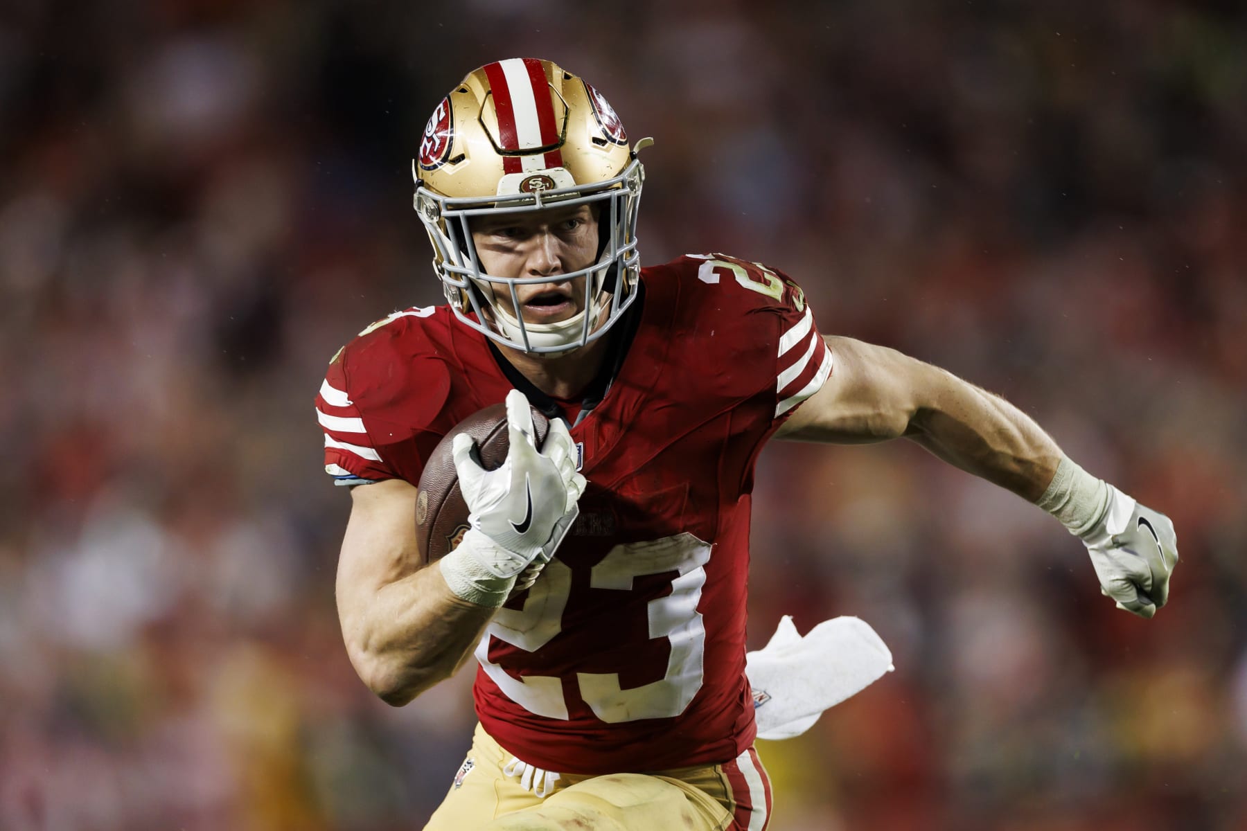 49ers RB Christian McCaffrey