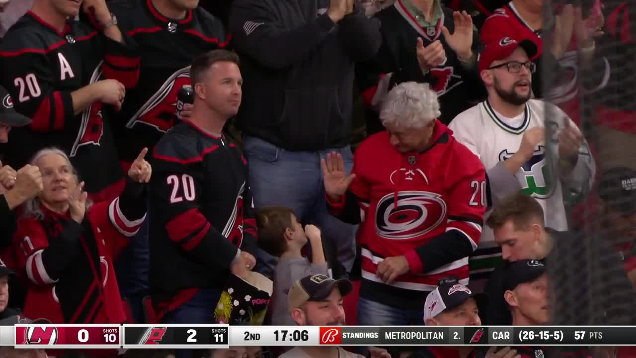 Canes Beat Devils 3-2