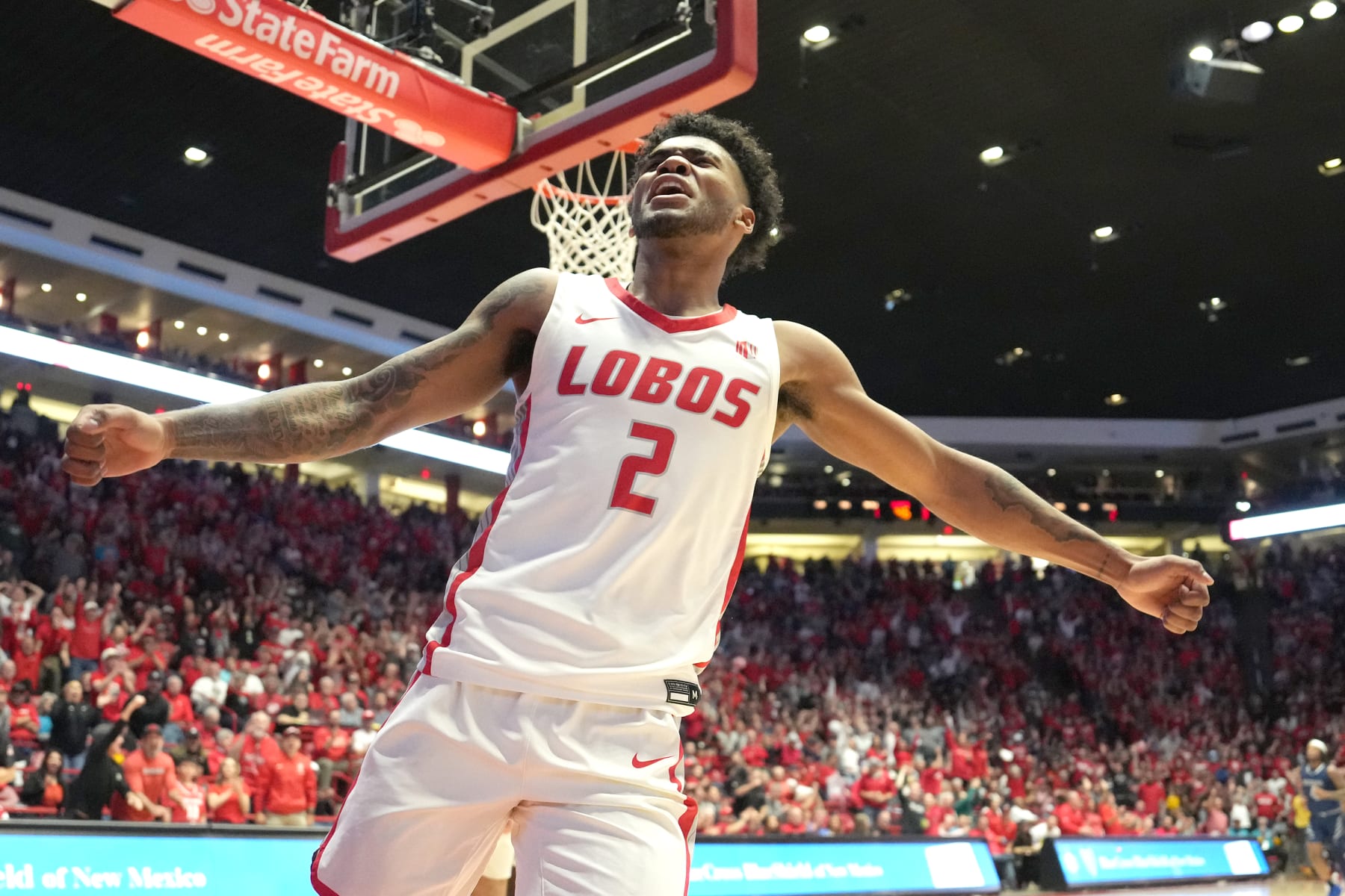New Mexico's Donovan Dent