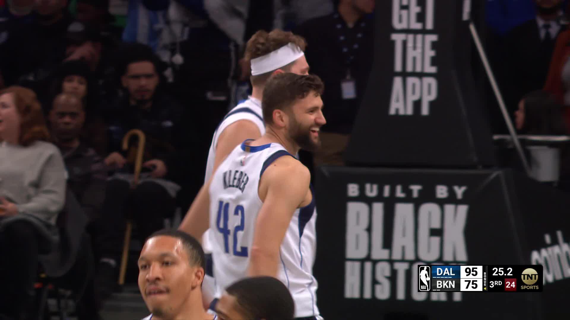 Luka Doncic Hits 3-Pointer