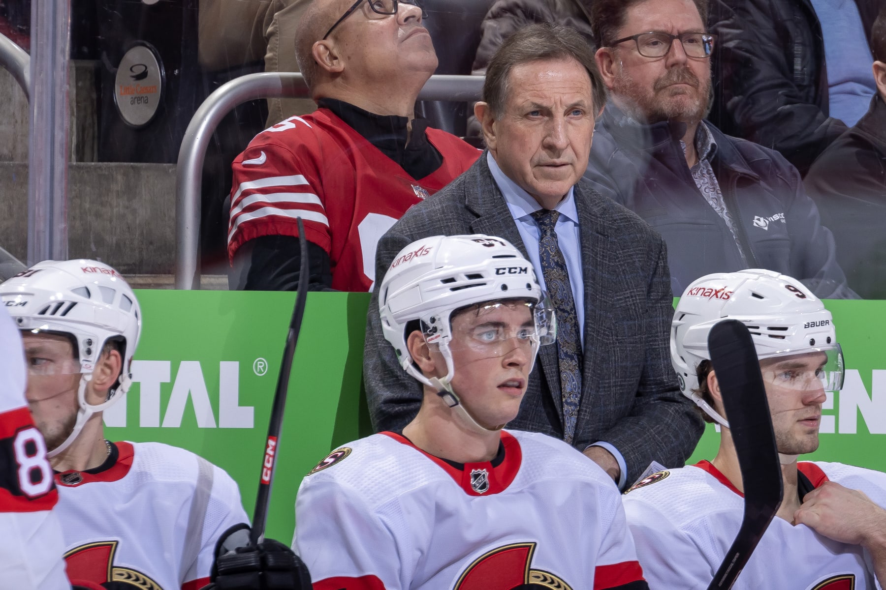 Ottawa head coach Jacques Martin