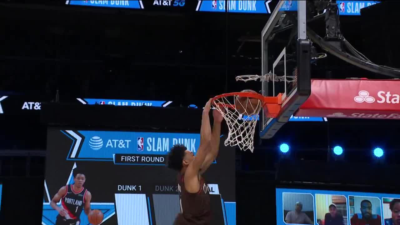 Mac McClung wins NBA Slam Dunk Contest with viral finishes