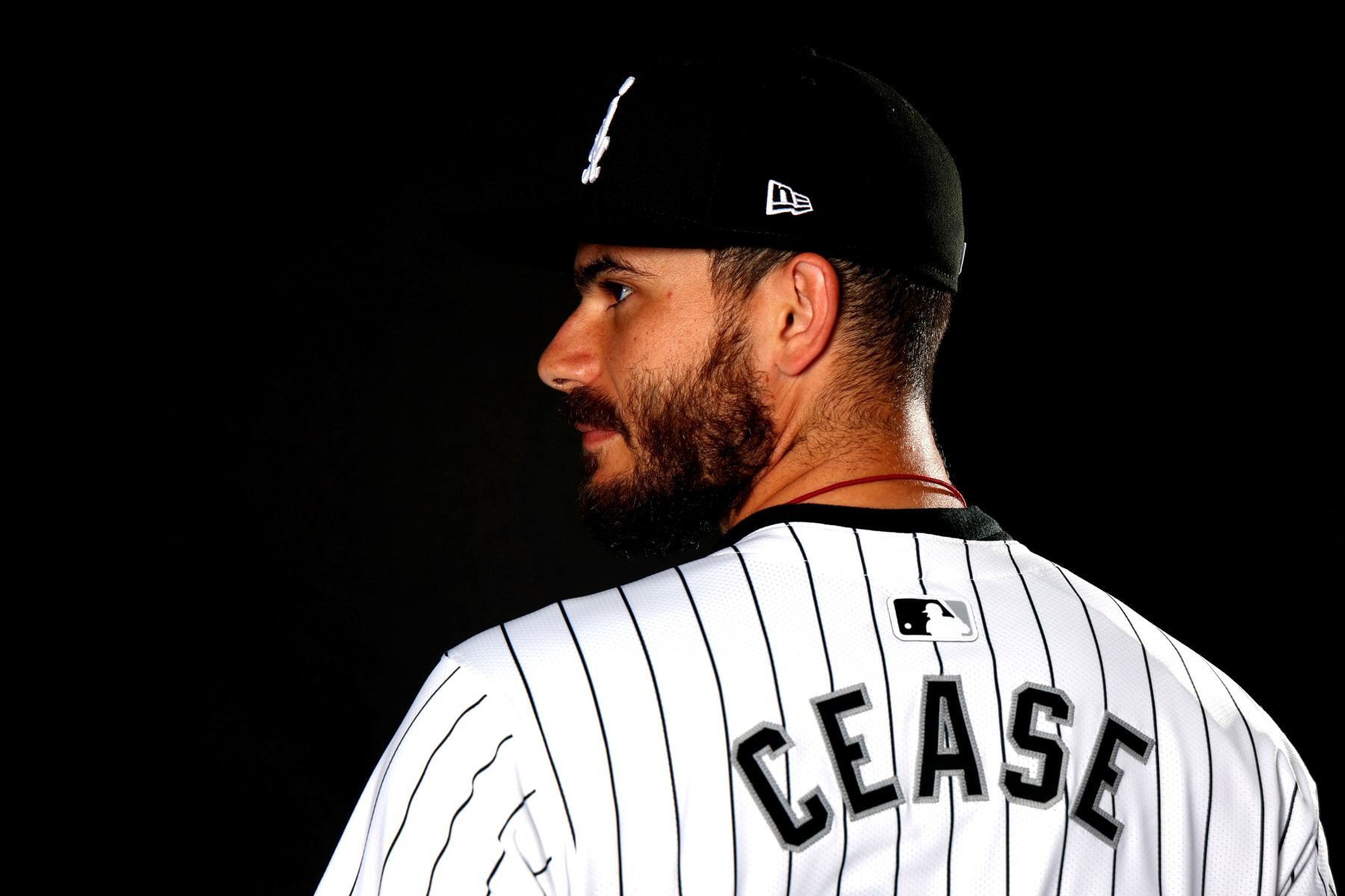 GLENDALE, ARIZONA - FEBRUARY 21: Dylan Cease #84 of the Chicago White Sox poses for a portrait during Photo Day at Camelback Ranch on February 21, 2024 in Glendale, Arizona. (Photo by Michael Reaves/Getty Images)