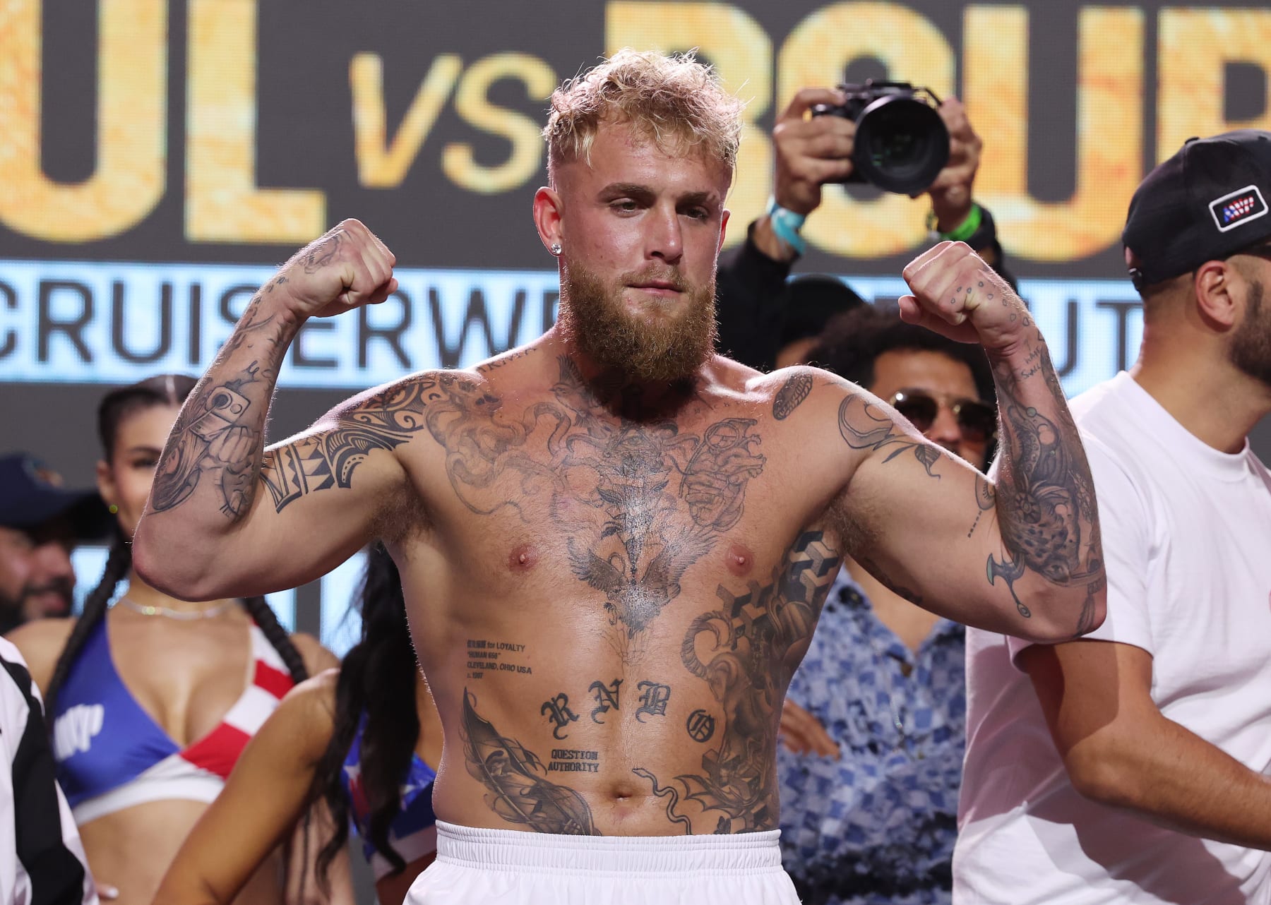 Jake Paul Defeats Ryan Bourland in Boxing Fight via 1st Round TKO | News,  Scores, Highlights, Stats, and Rumors | Bleacher Report