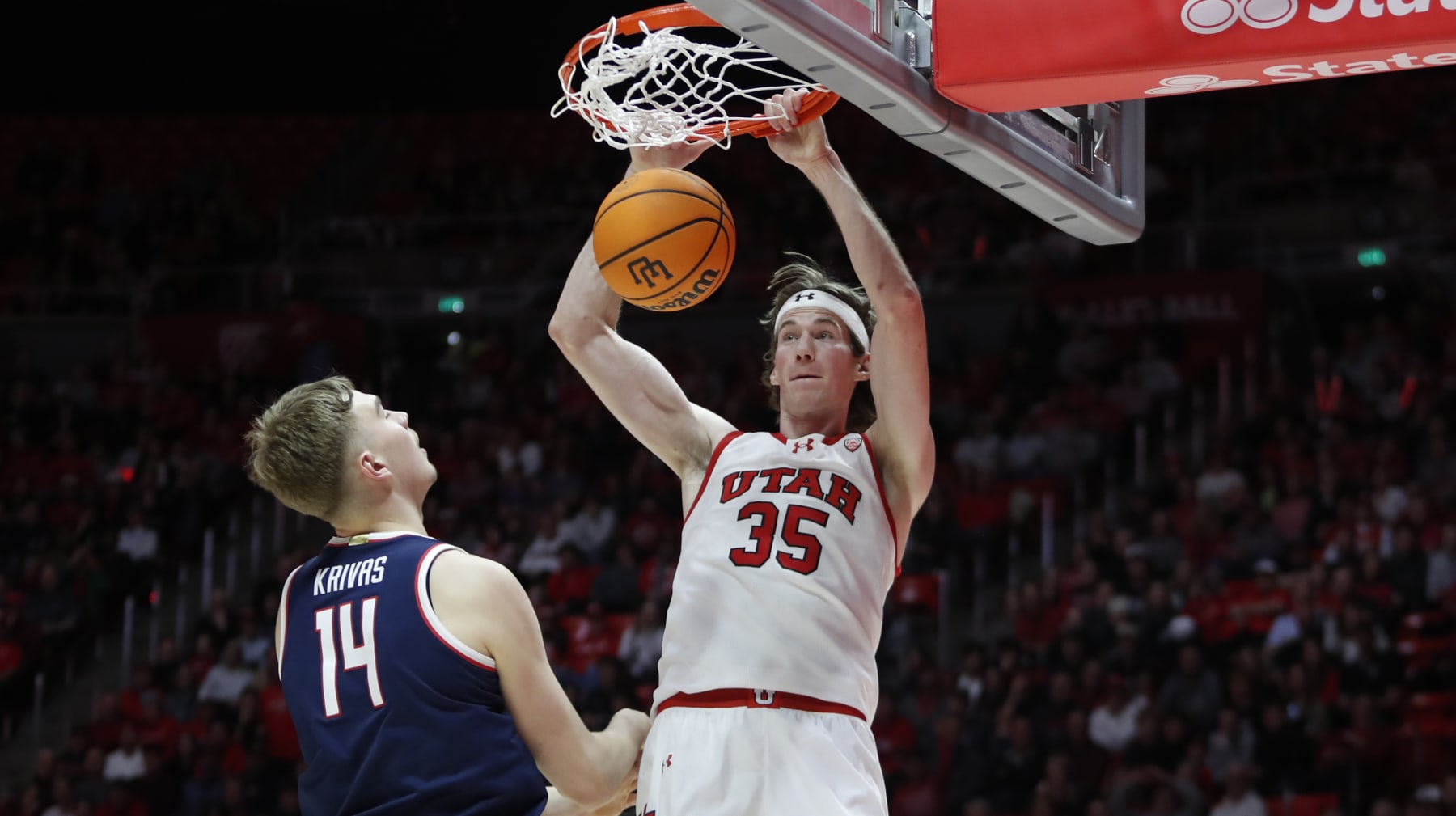 Utah's Branden Carlson