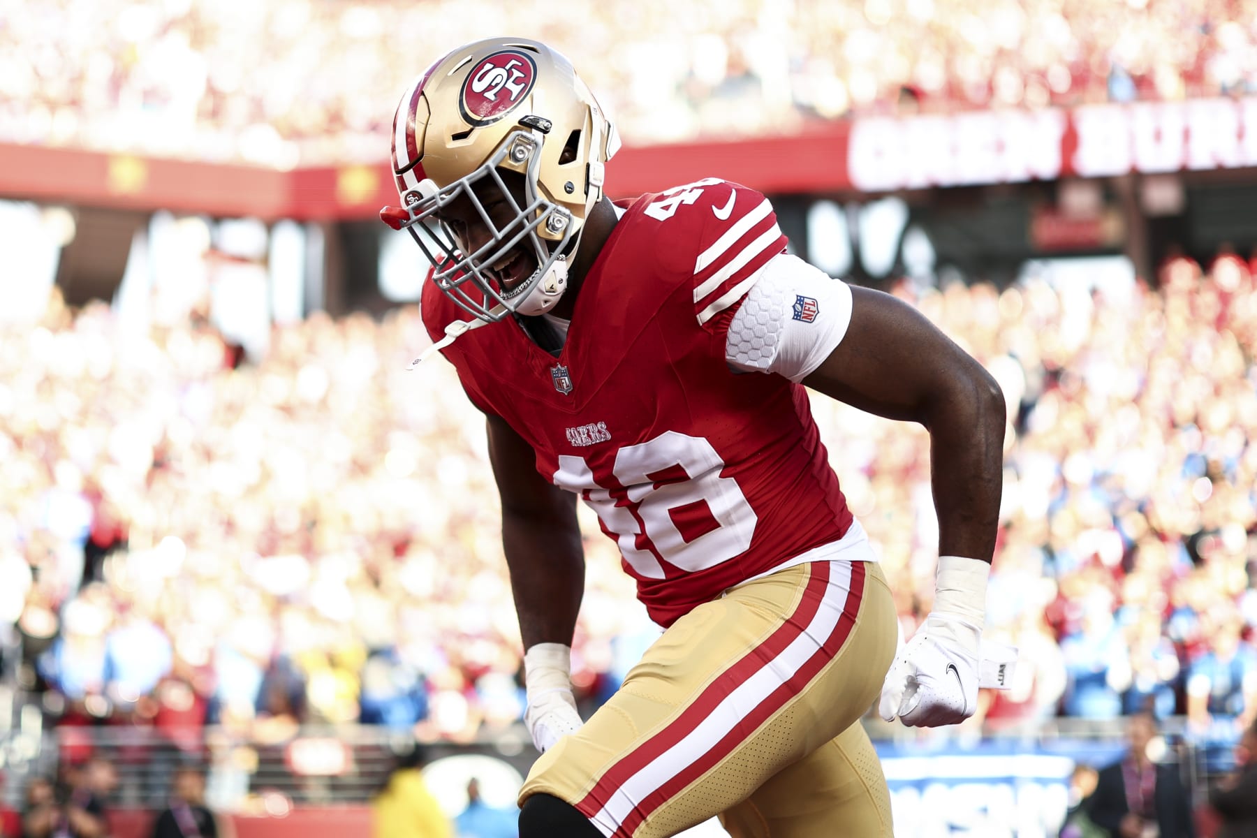 49ers LB Oren Burks