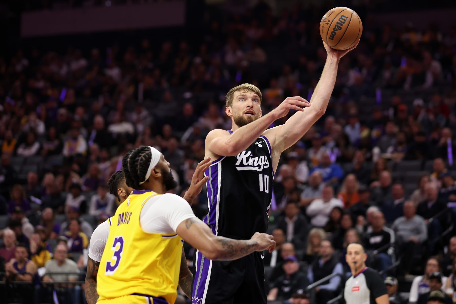 Kings Sabonis Please Stop Mentioning Lakers Anthony Davis 0