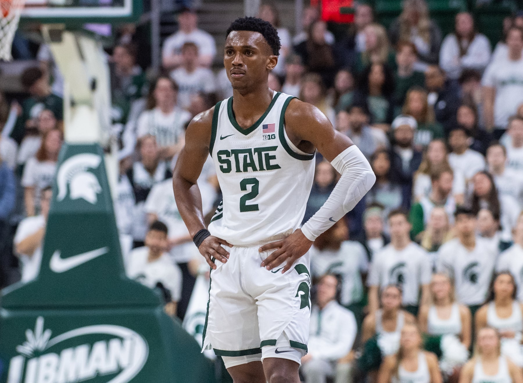 Michigan State guard Tyson Walker
