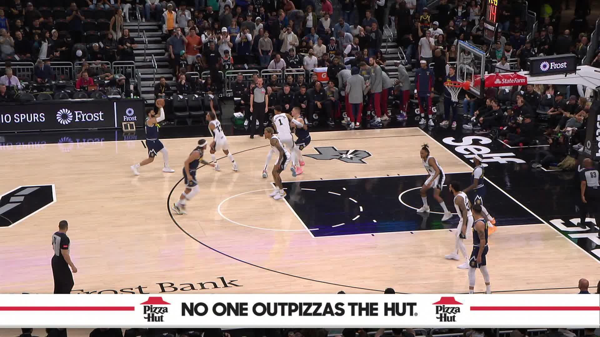 Wemby Swats Jokic 🖐️