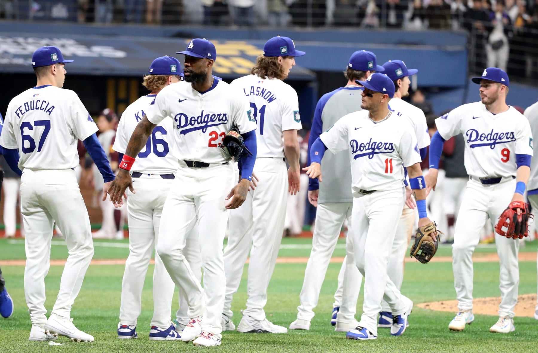 The Dodgers in Korea