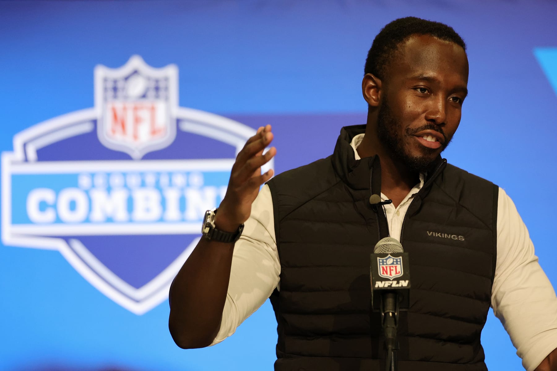 Vikings general manager Kwesi Adolfo-Mensah