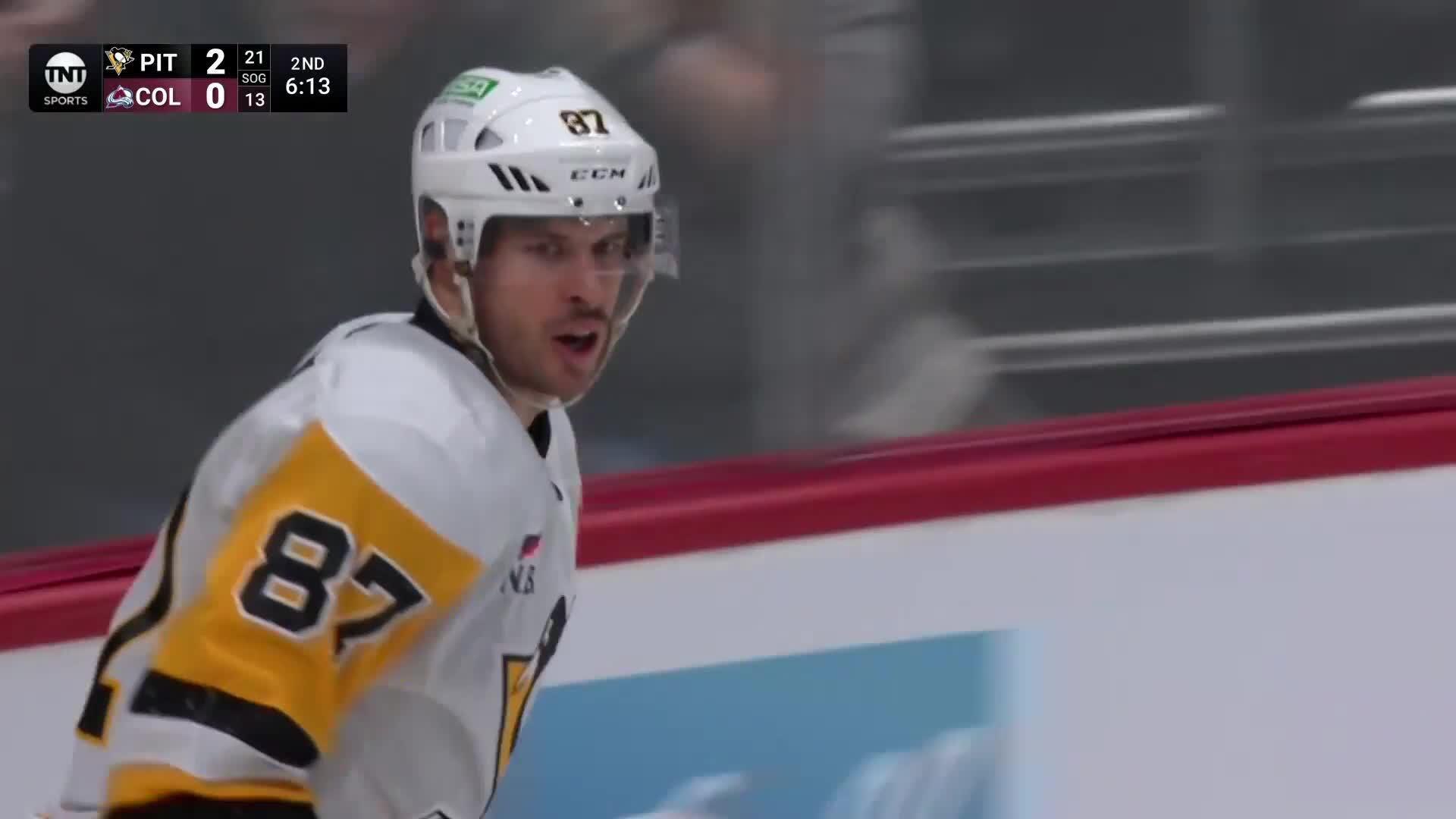 Crosby Notches 3 Pts and Goal 🔥