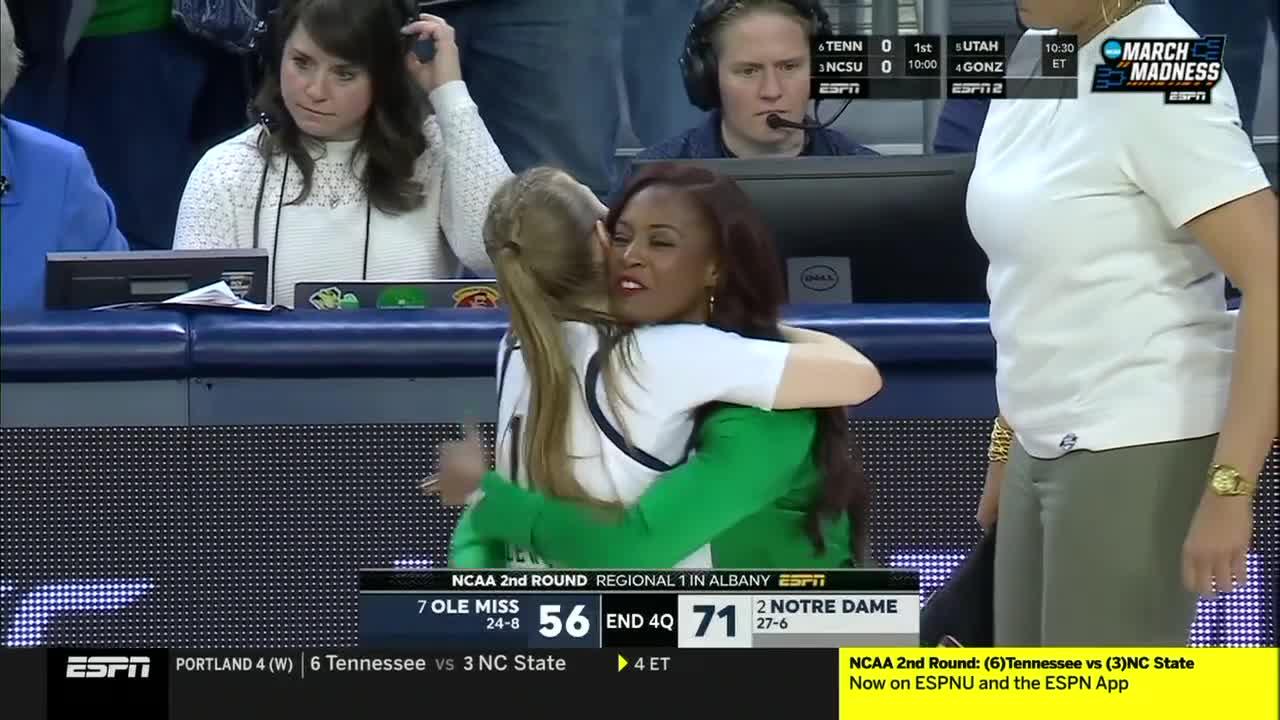No. 2 Notre Dame beats No. 7 Ole Miss 7156