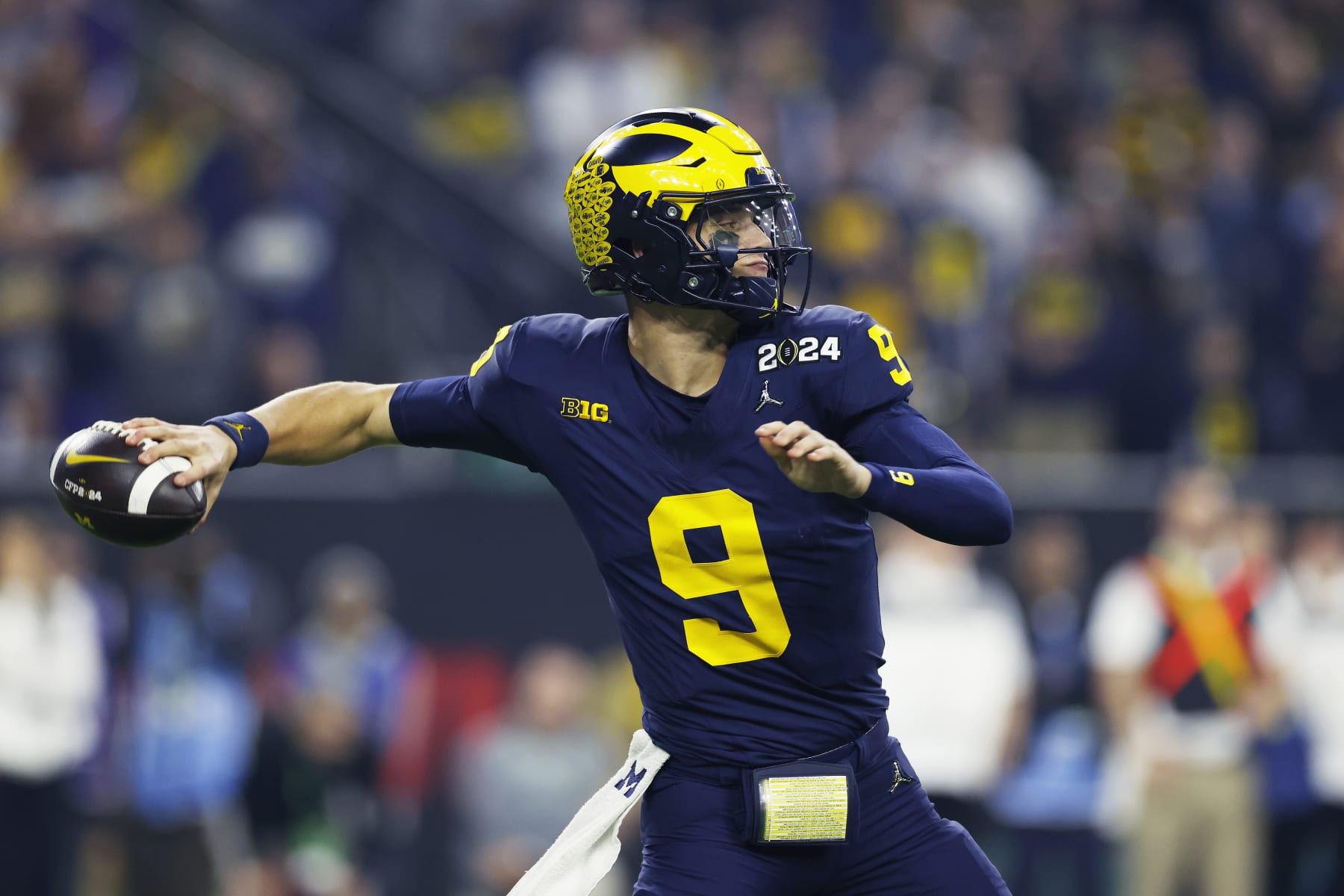 Michigan quarterback J.J. McCarthy