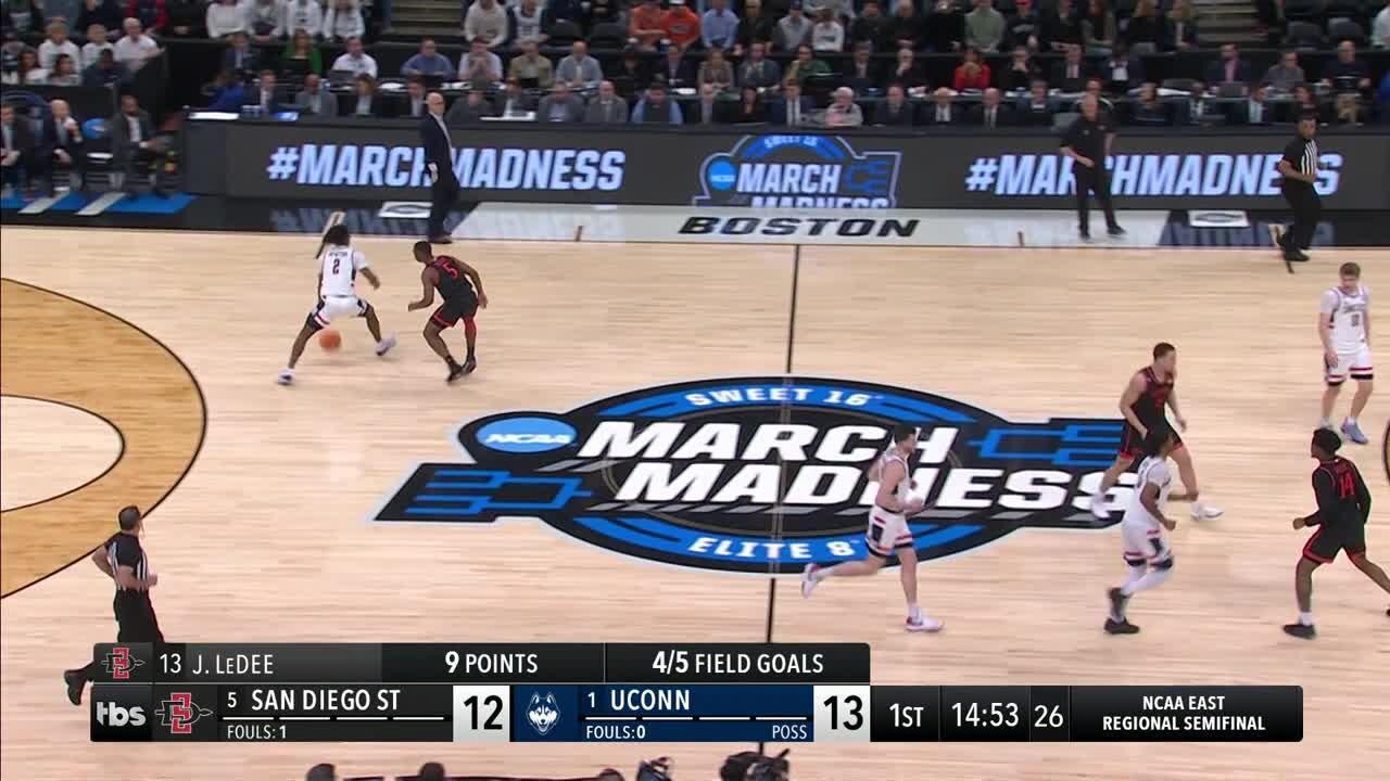 Cam Spencer Balling vs. SDSU