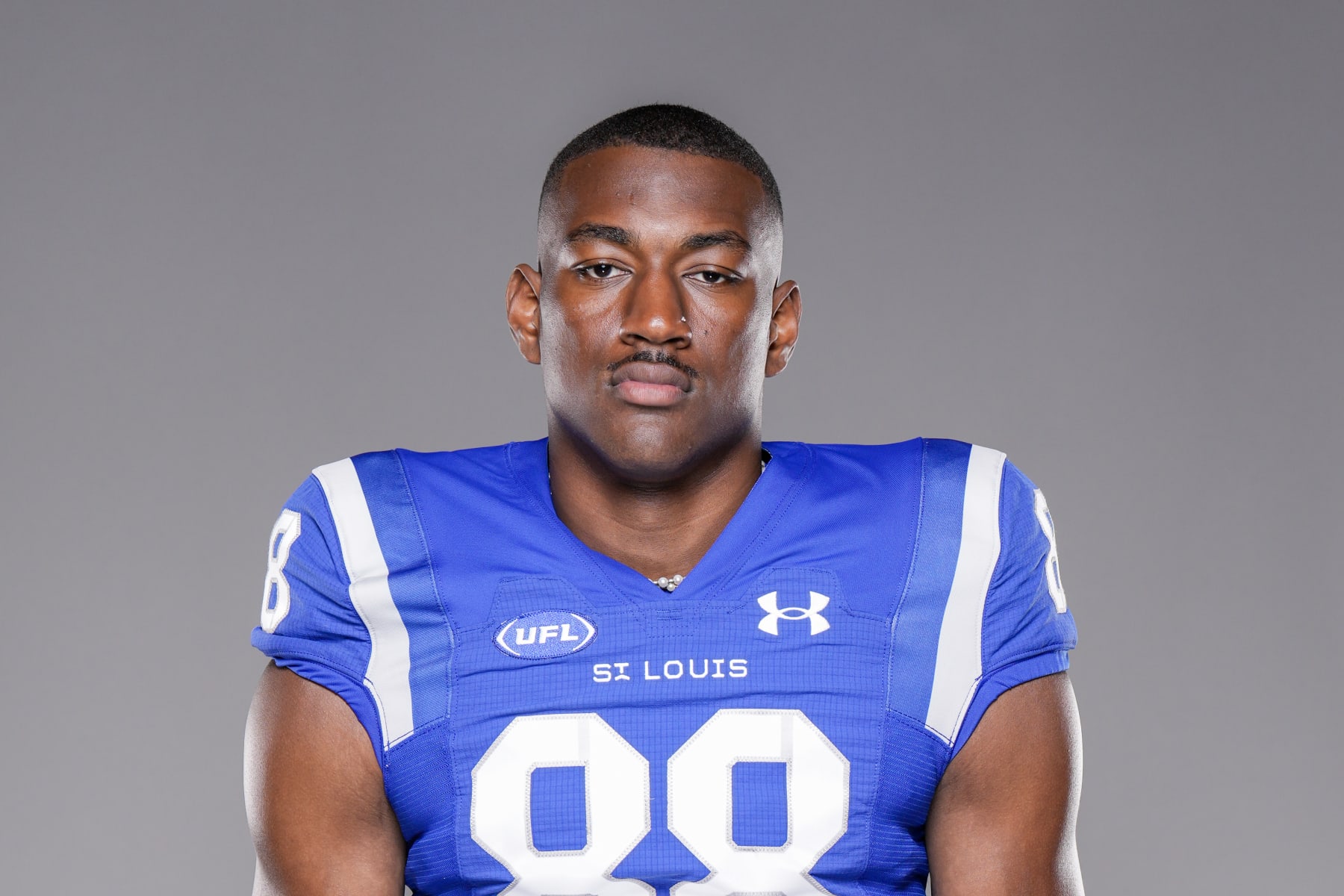 ARLINGTON, TEXAS - MARCH 07: Hakeem Butler #88 of the St. Louis Battlehawks poses for a portrait on March 07, 2024 in Arlington, Texas. (Photo by Fox Sports/UFL/Getty Images)