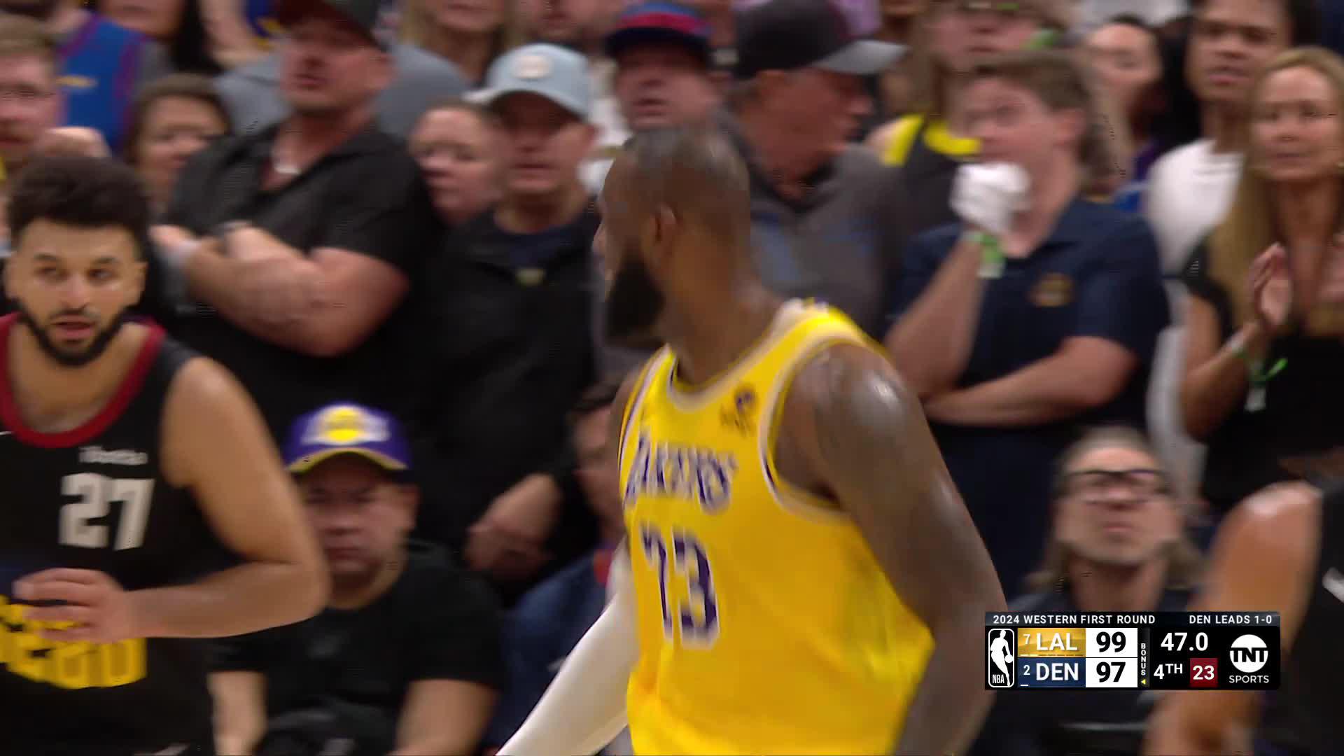 LeBron James Goes for 26