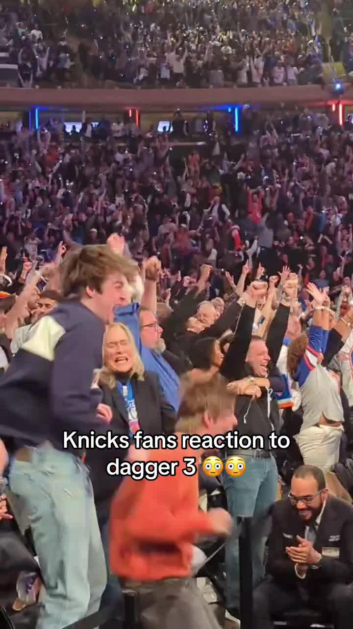 Knicks Fans React to Dagger 3