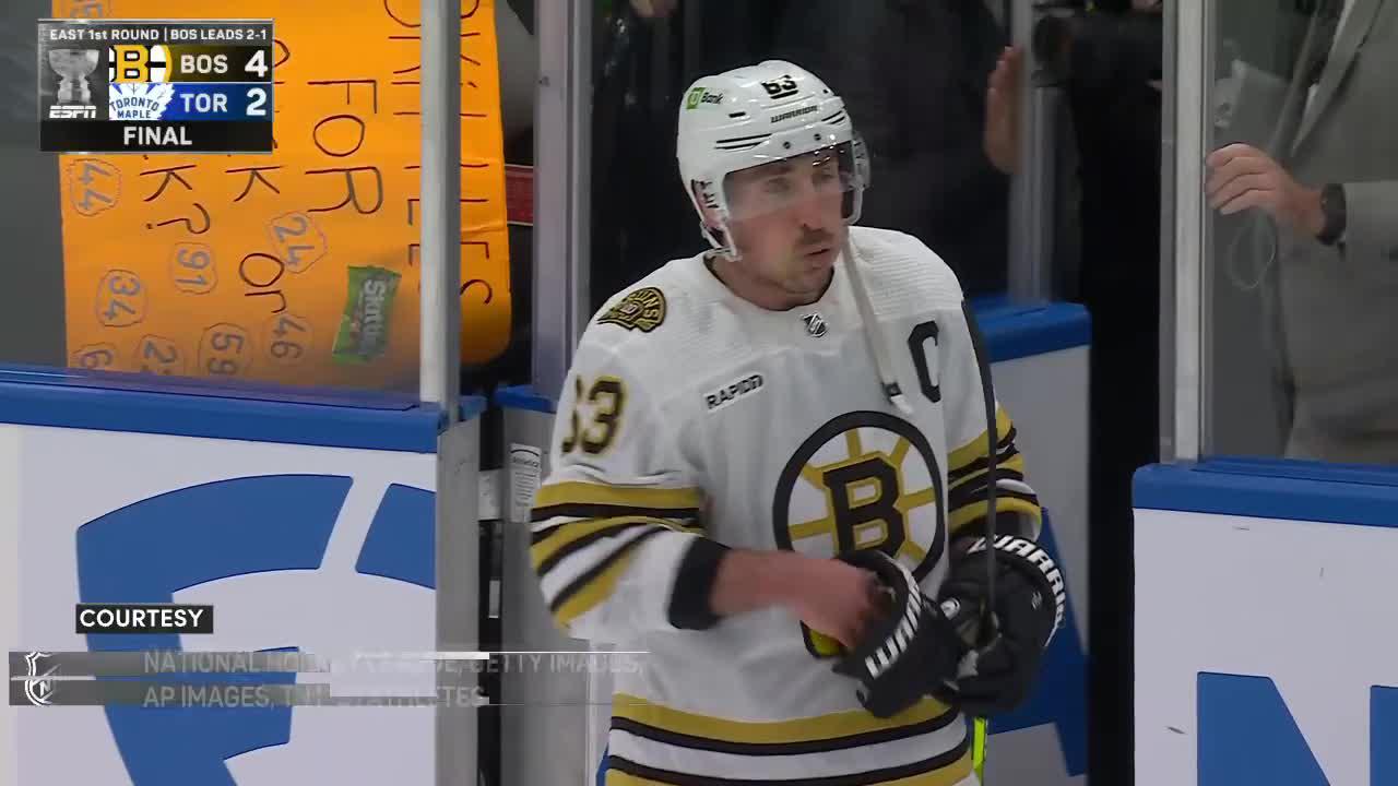 Bruins Take 2-1 Series Lead in Toronto 