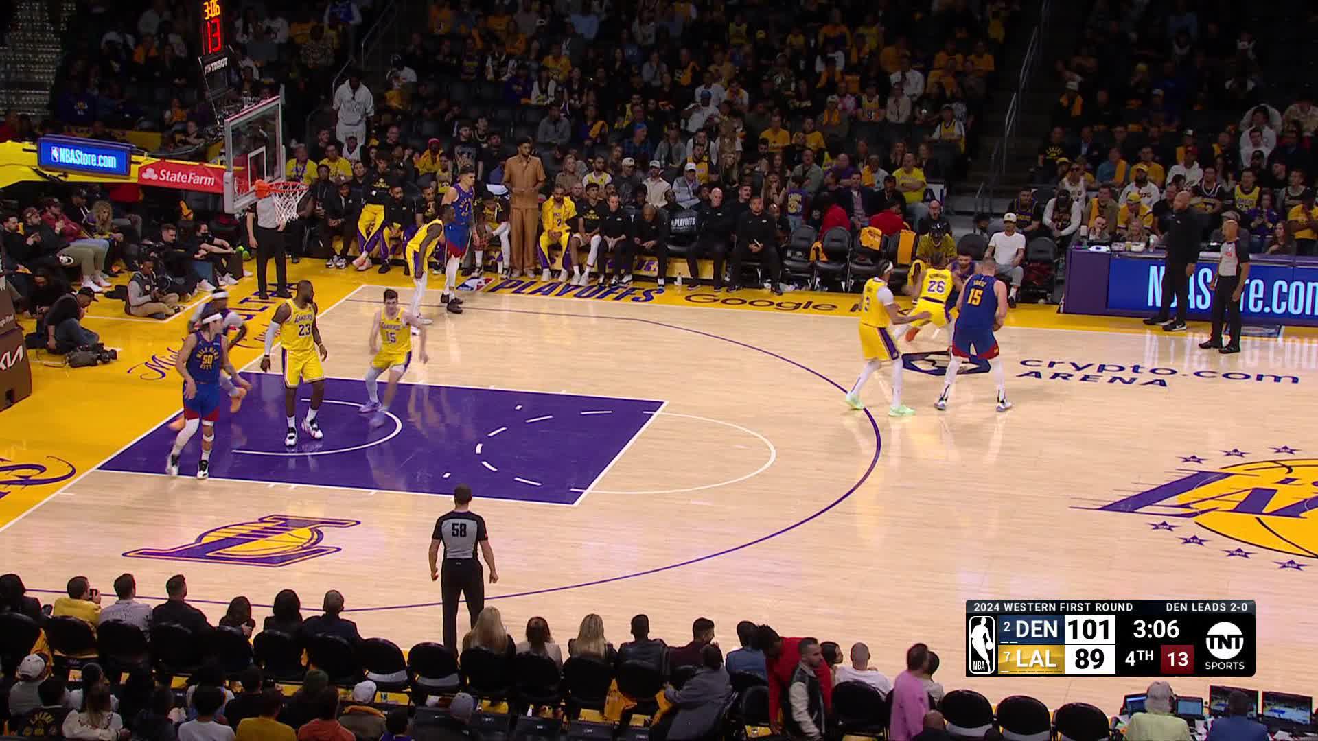  Lakers Down 3-0 to Nuggets