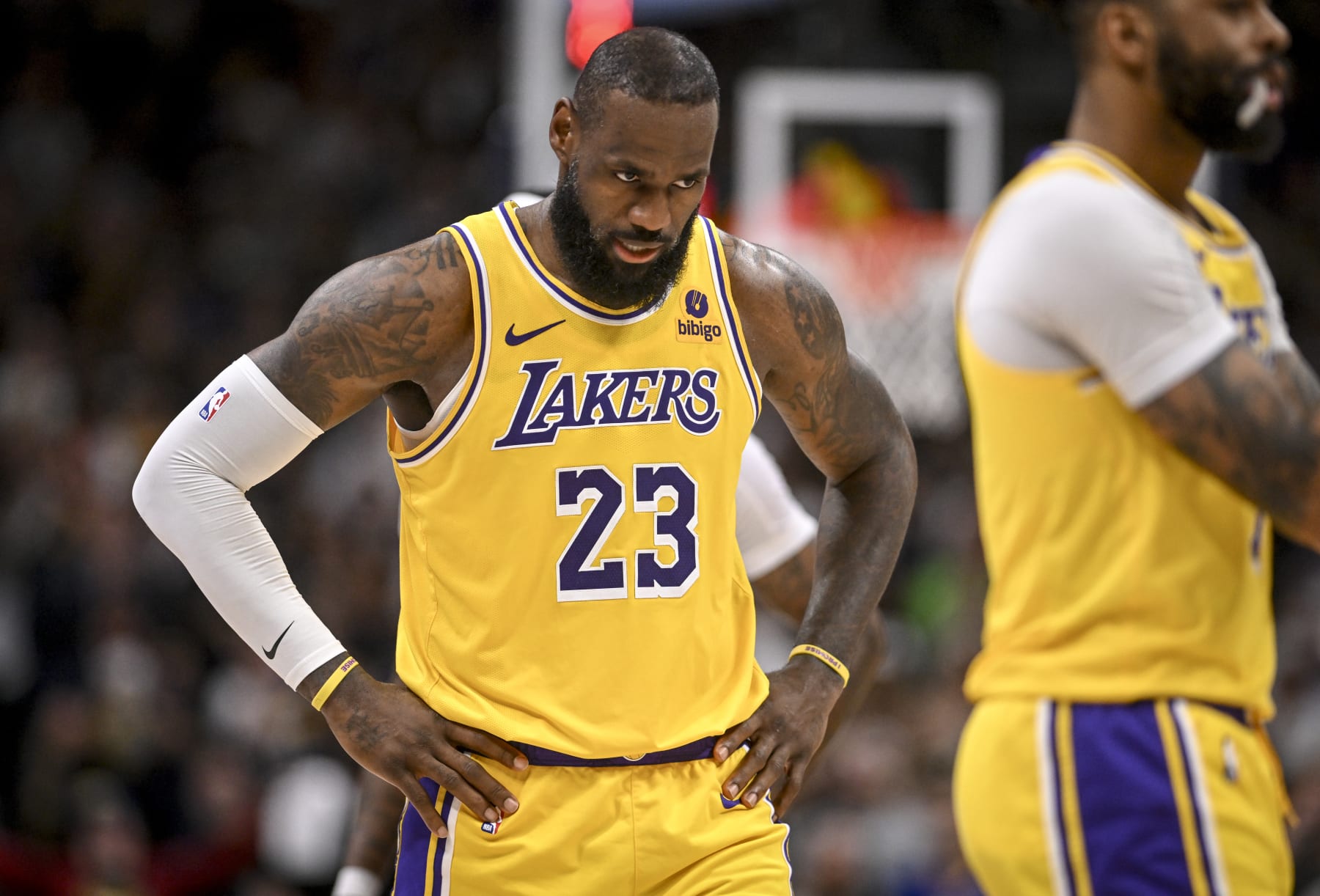 Lakers' LeBron James is undecided about his future amid rumors of an NBA exit from the playoffs