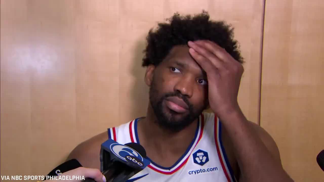 Embiid Unbothered by Chants