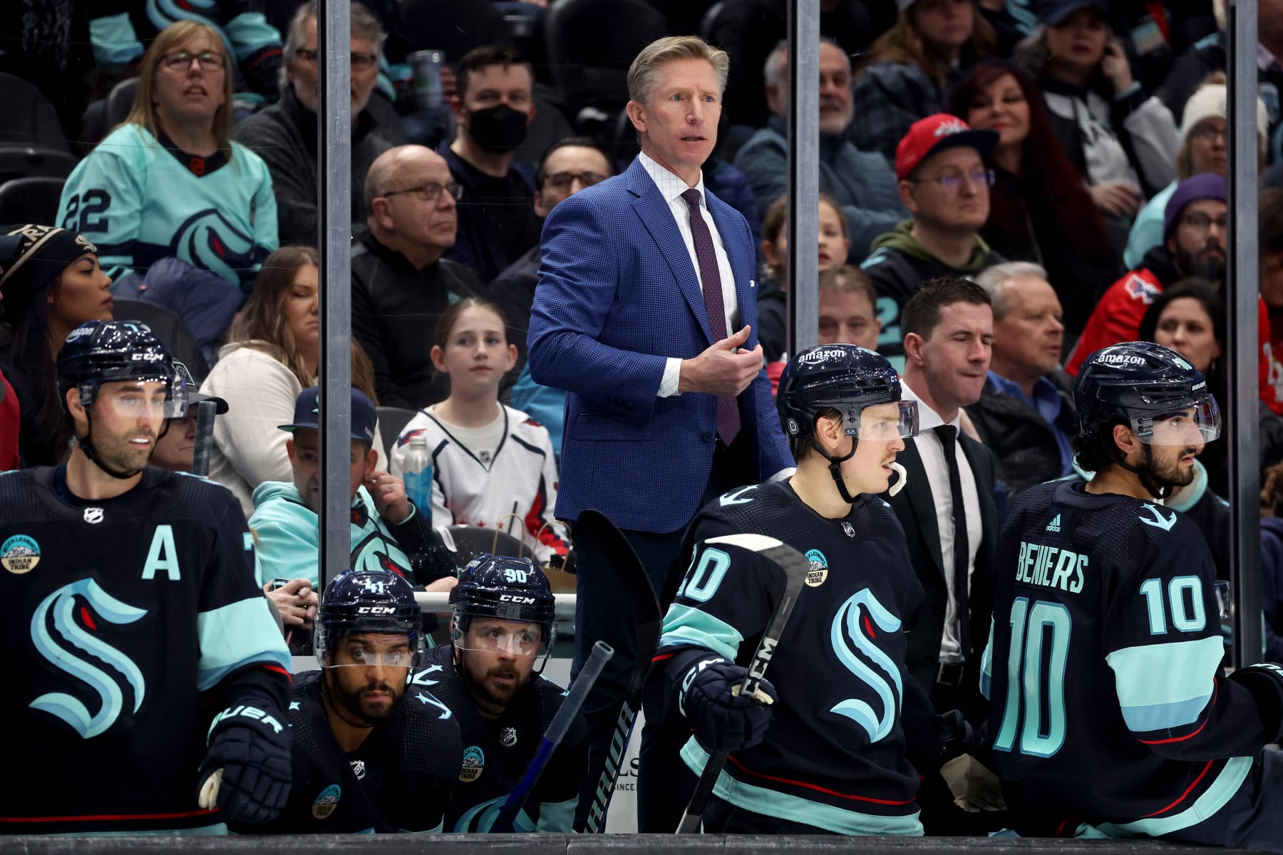 Former Seattle Kraken head coach Dave Hakstol